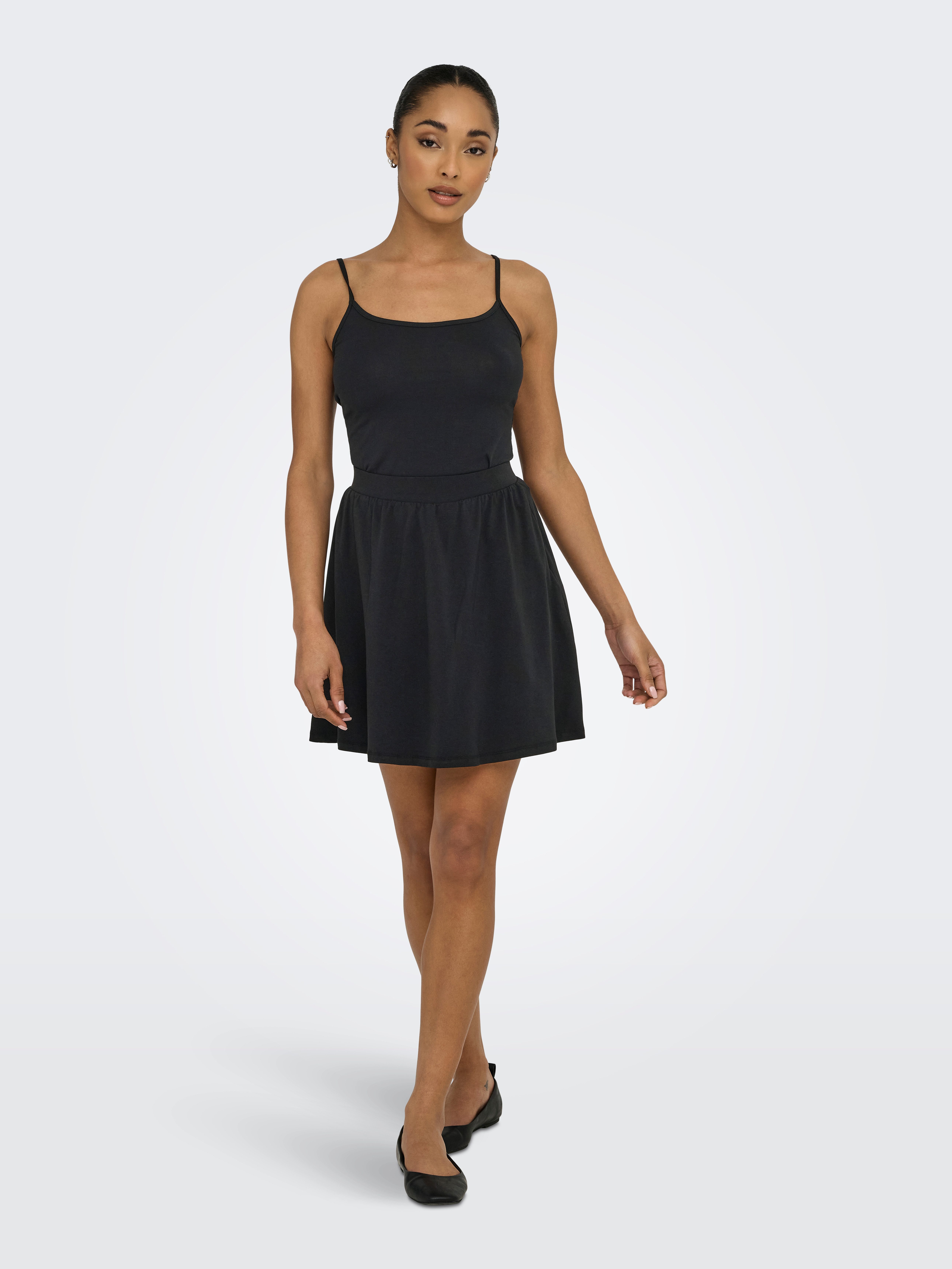 Only Minirok ONLLIVE LOVE SKATER SKIRT 2 PACK CS JRS (2-delig, Set van 2)
