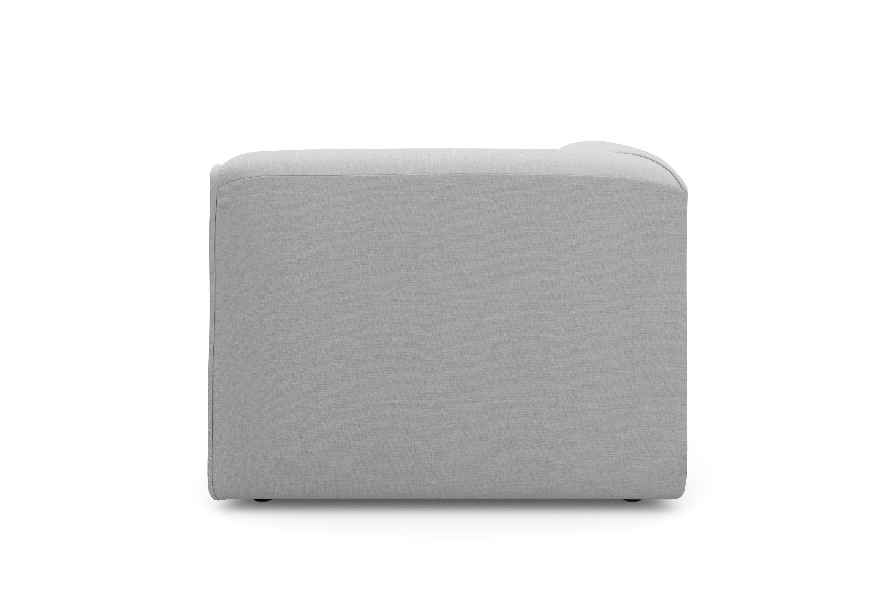 RAUM.ID Bank-hoekelement Merid, sofa-element, afmetingen B/D/H: 97/97/46 cm als module of apart te gebruiken, voor individuele samenstelling