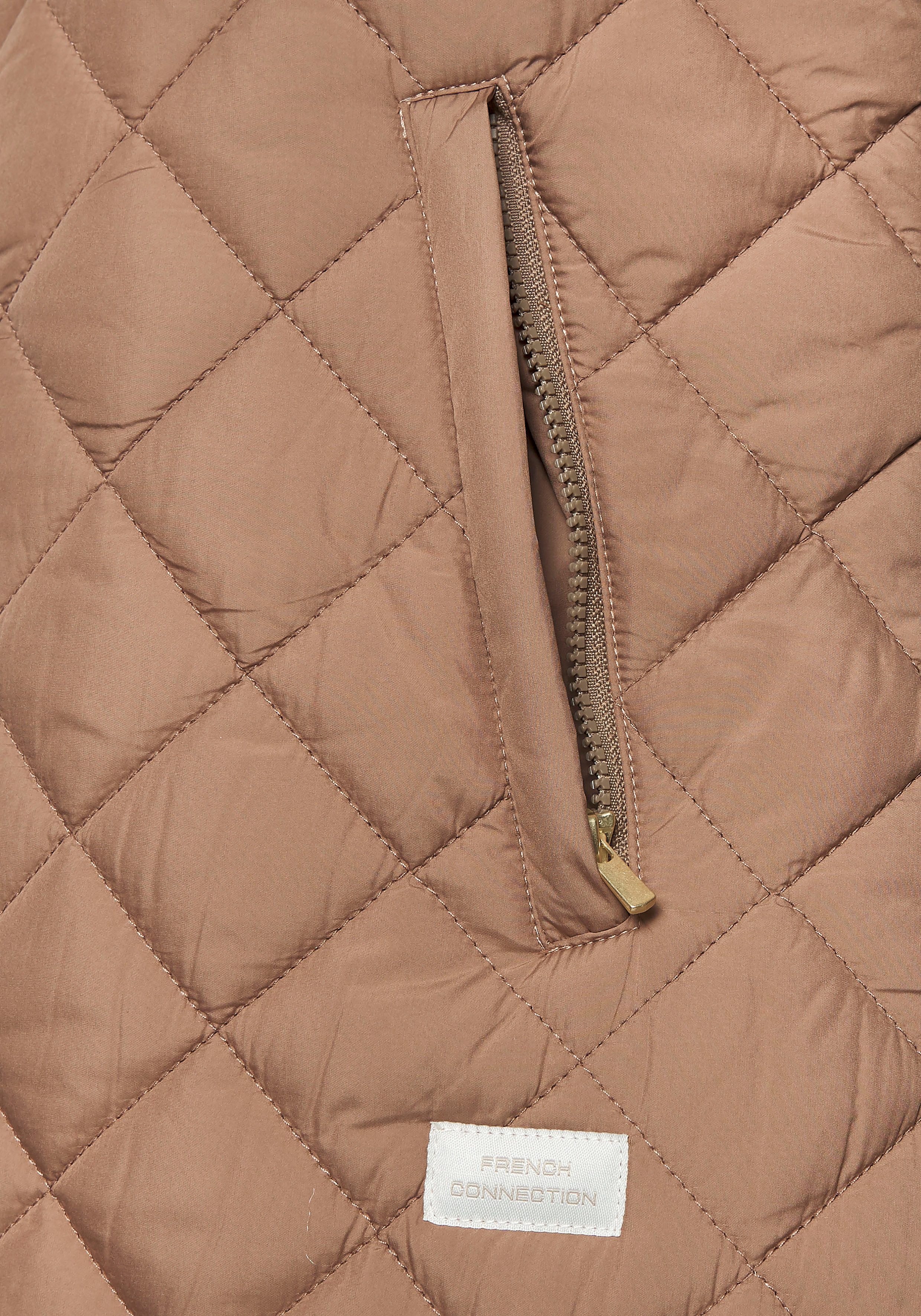French Connection Lang gilet met breed gesneden schouders