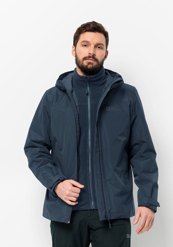 NU 20% KORTING: Jack Wolfskin Functioneel 3-in-1-jack