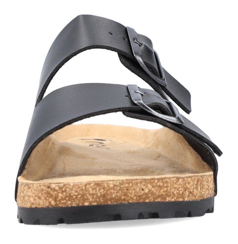 Rieker Slippers , zomerschoen, slippers, pantoffel, met twee klittenbandsluitingen