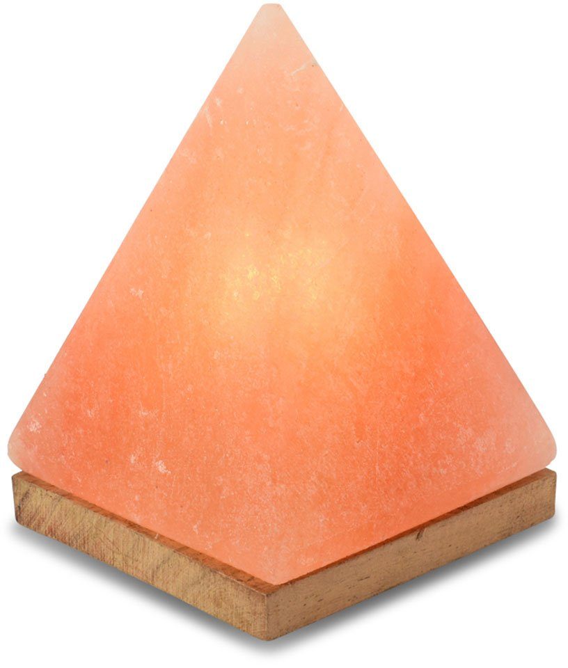 Himalaya Zoutlamp Pyramide, 45064, 12,5x 12x17,5cm