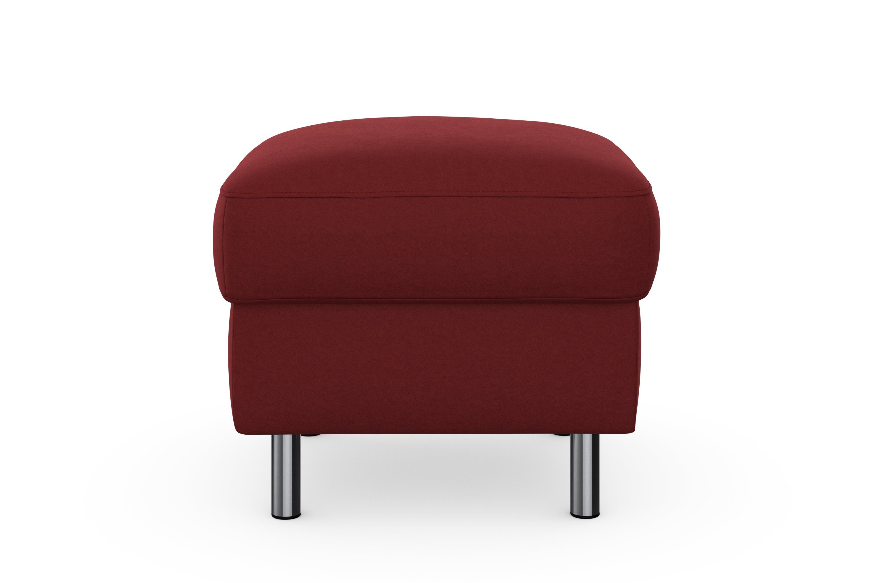 sit&more Hocker met bergruimte Sinatra Zitoppervlak is afneembaar, chroomkleurige, metalen poten