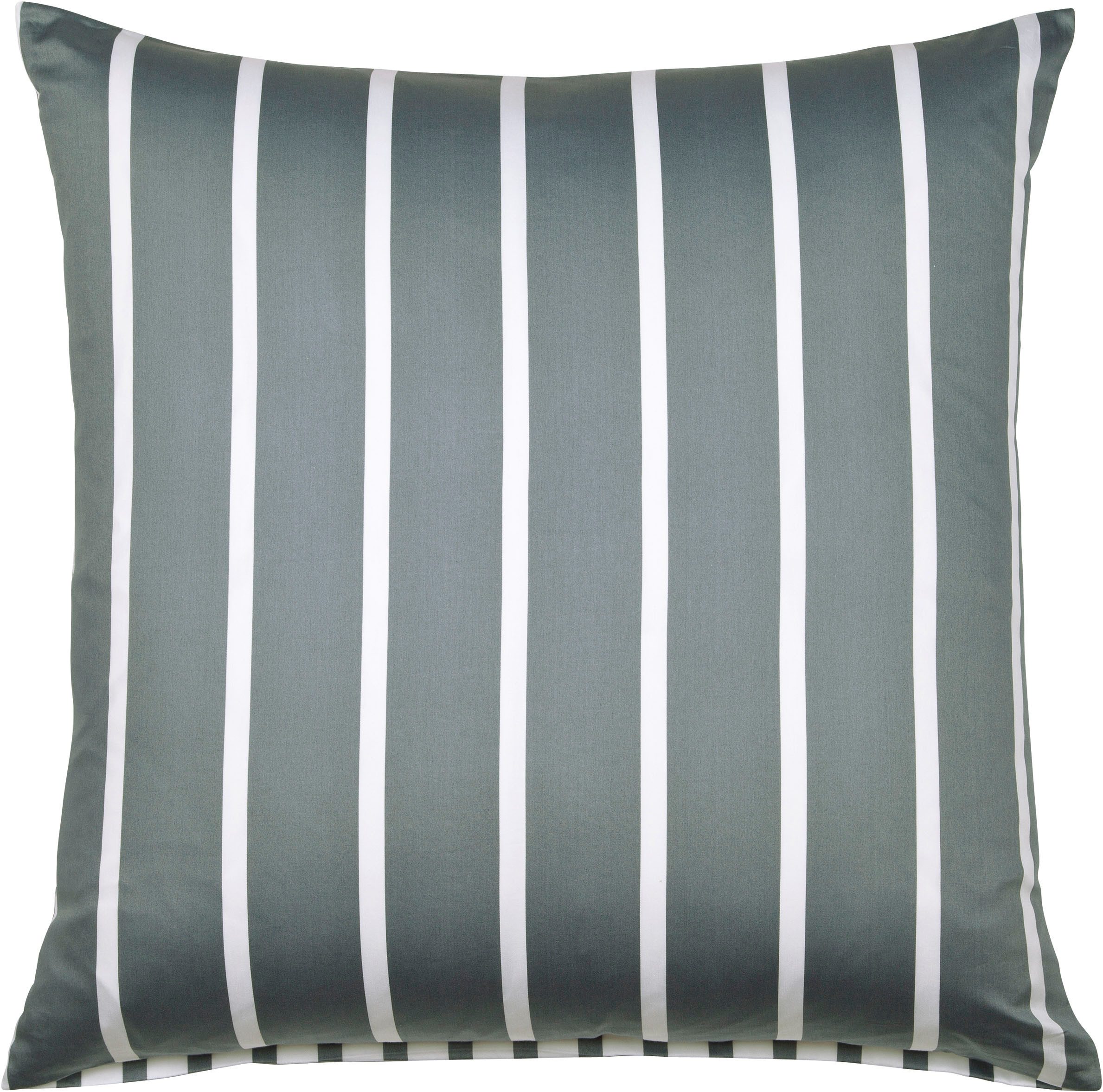 Janine Kussenovertrek Modernclassic39028-28 (1 stuk) kussenovertrekken maat 80 cm x 80 cm zwart