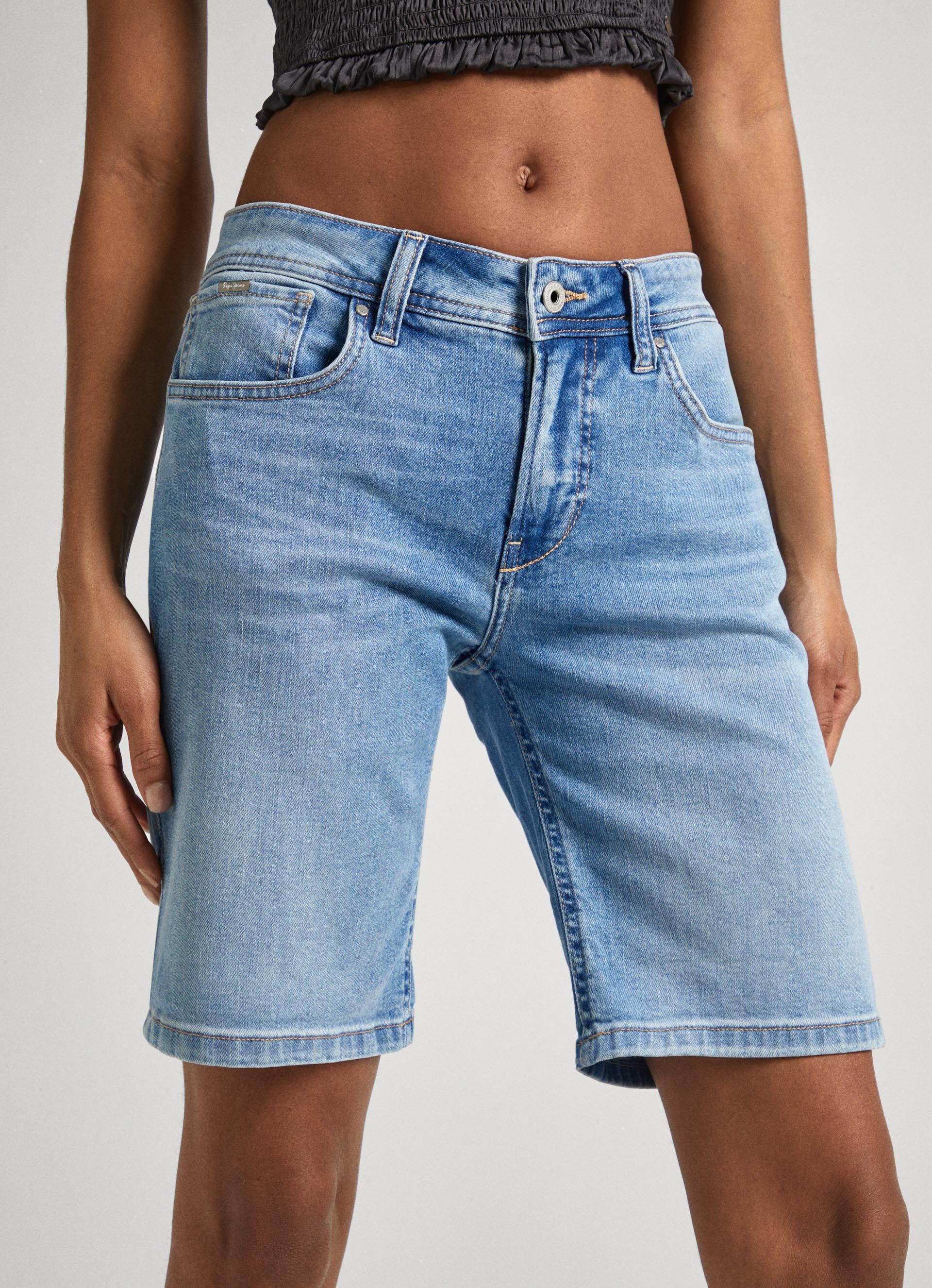 Pepe Jeans Slim fit jeans Shorts SLIM SHORT MW