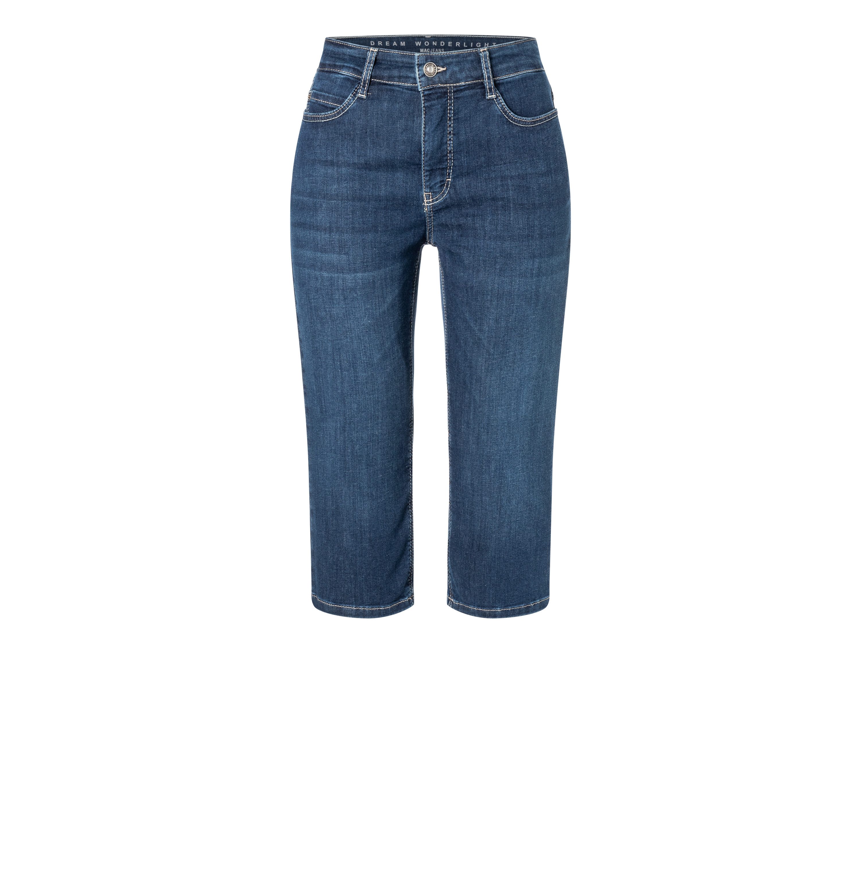 MAC Capri jeans Dream-Sum Comfortabele pasvorm met omrolbare zoom