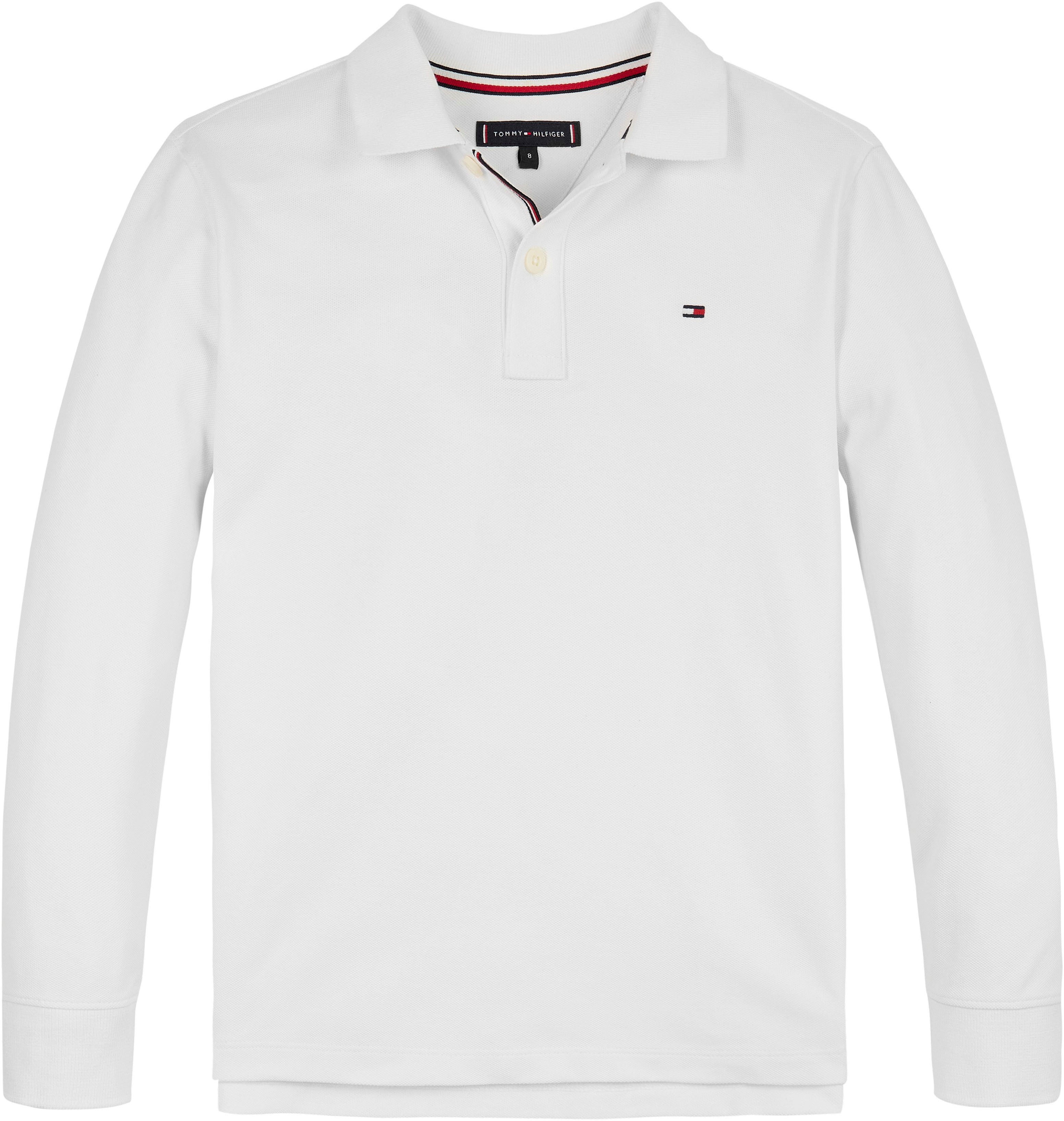 Tommy Hilfiger Poloshirt ESSENTIAL POLO LS Kinderen tot 16 jaar met logostiksel