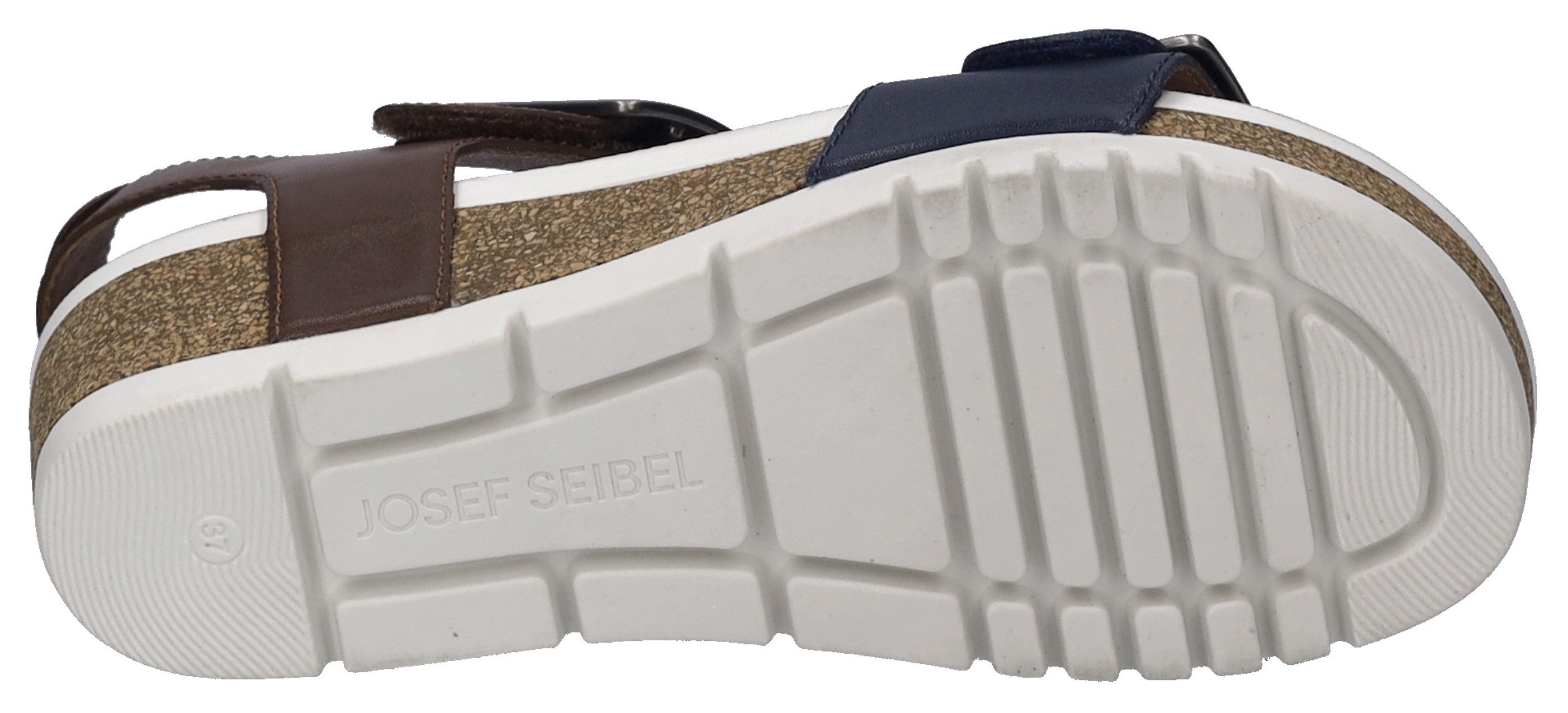 Josef Seibel Sandalen Quinn 02 , plateausandaal, sleehaksandaal, klittenbandschoen met gespen