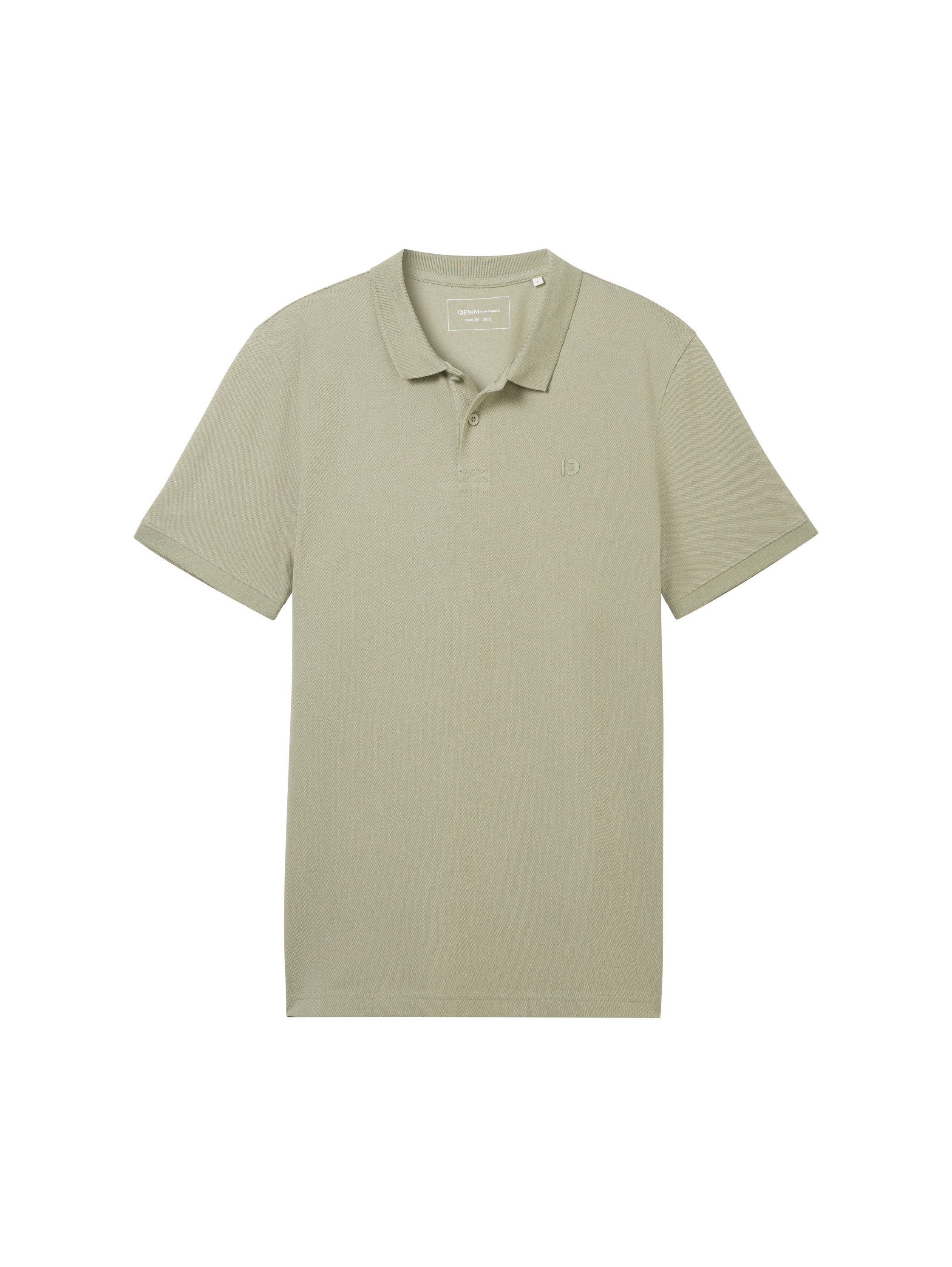Tom Tailor Denim Poloshirt met logoprint
