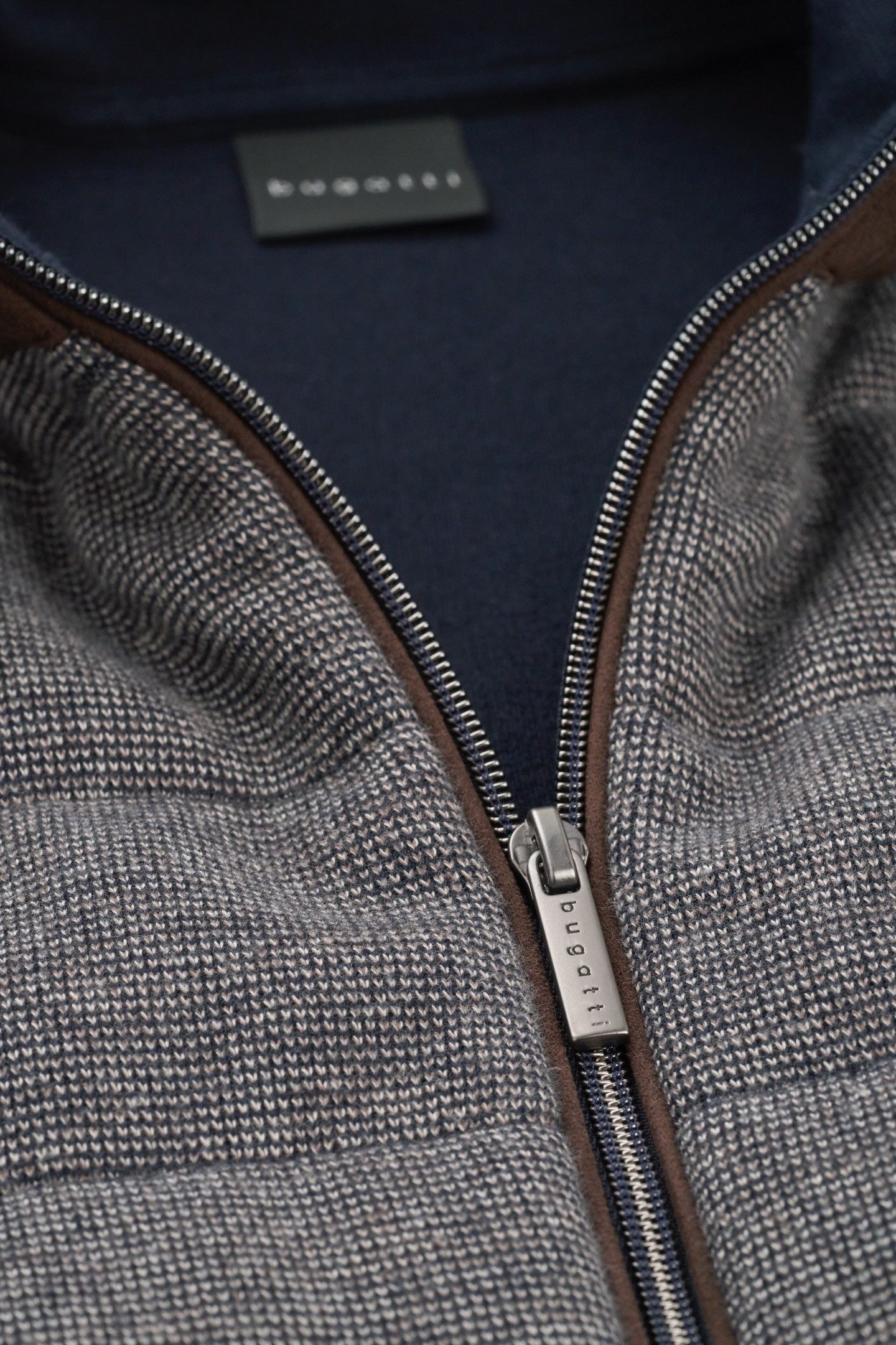 Bugatti Sweatvest gemaakt van 100% katoen