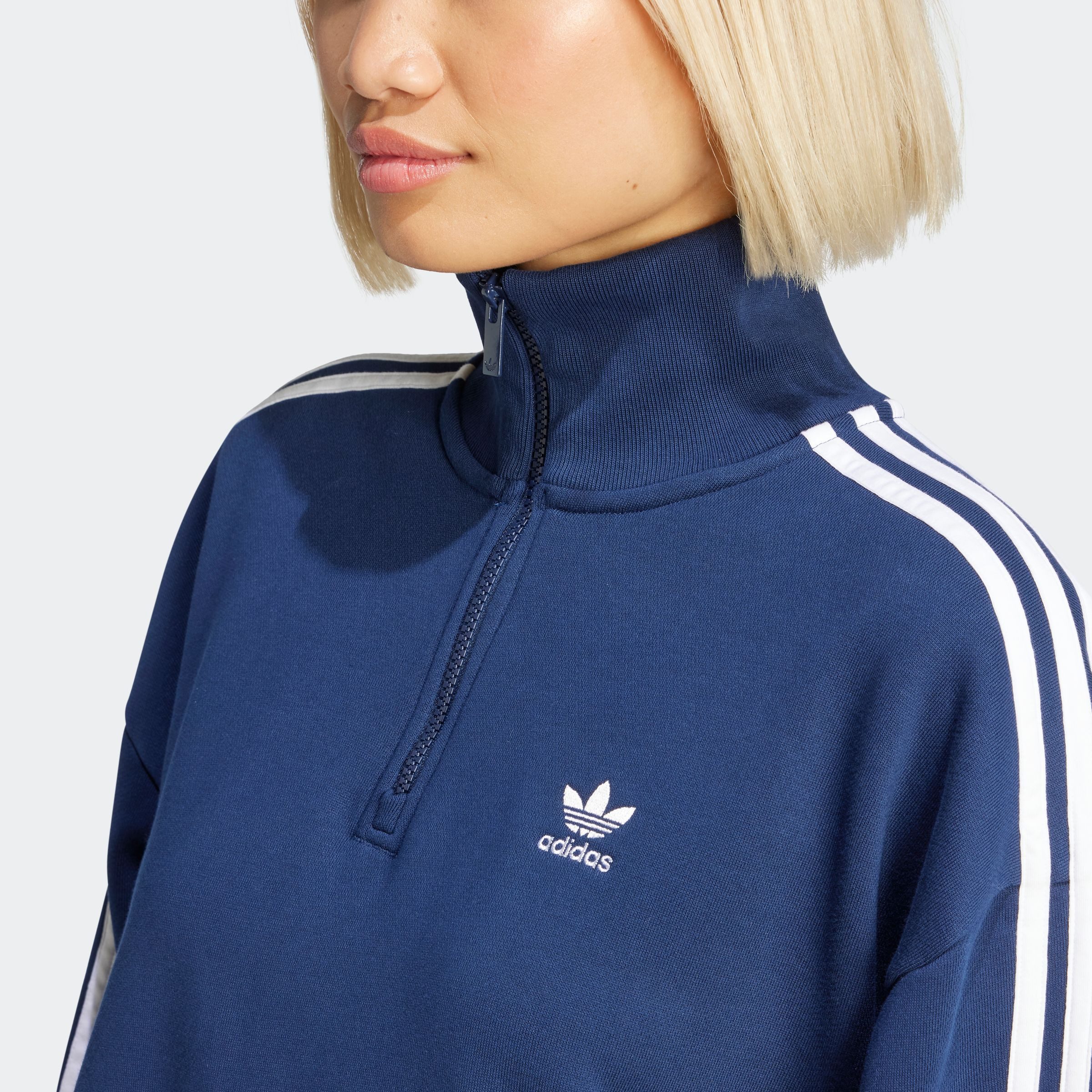 adidas Originals Hoodie HALFZIP CREW FT