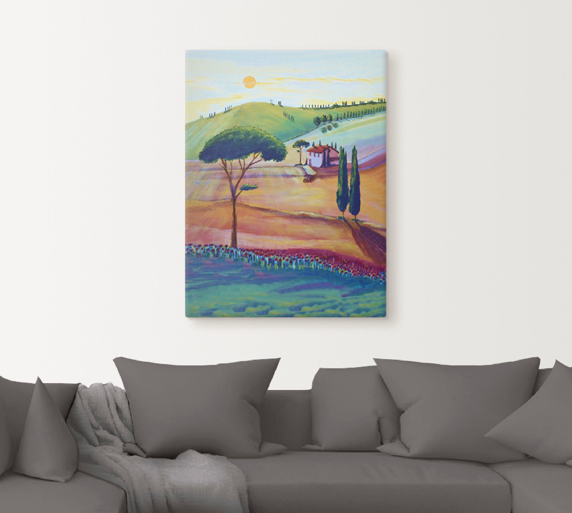 Artland Artprint Toscane is mooi als artprint op linnen, muursticker of poster in verschillende maten