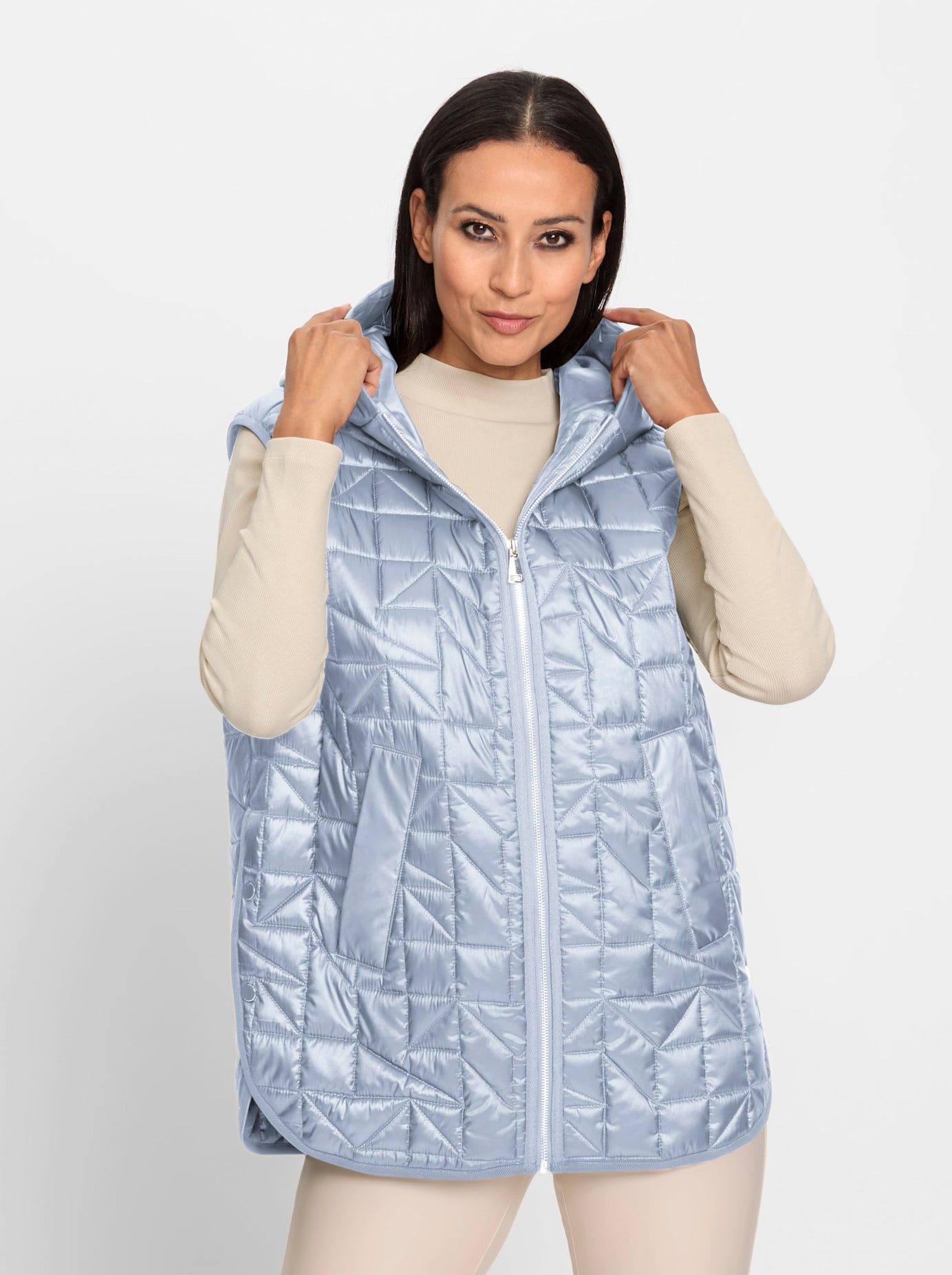 heine Bodywarmer bovenkleding maat 34 blauw