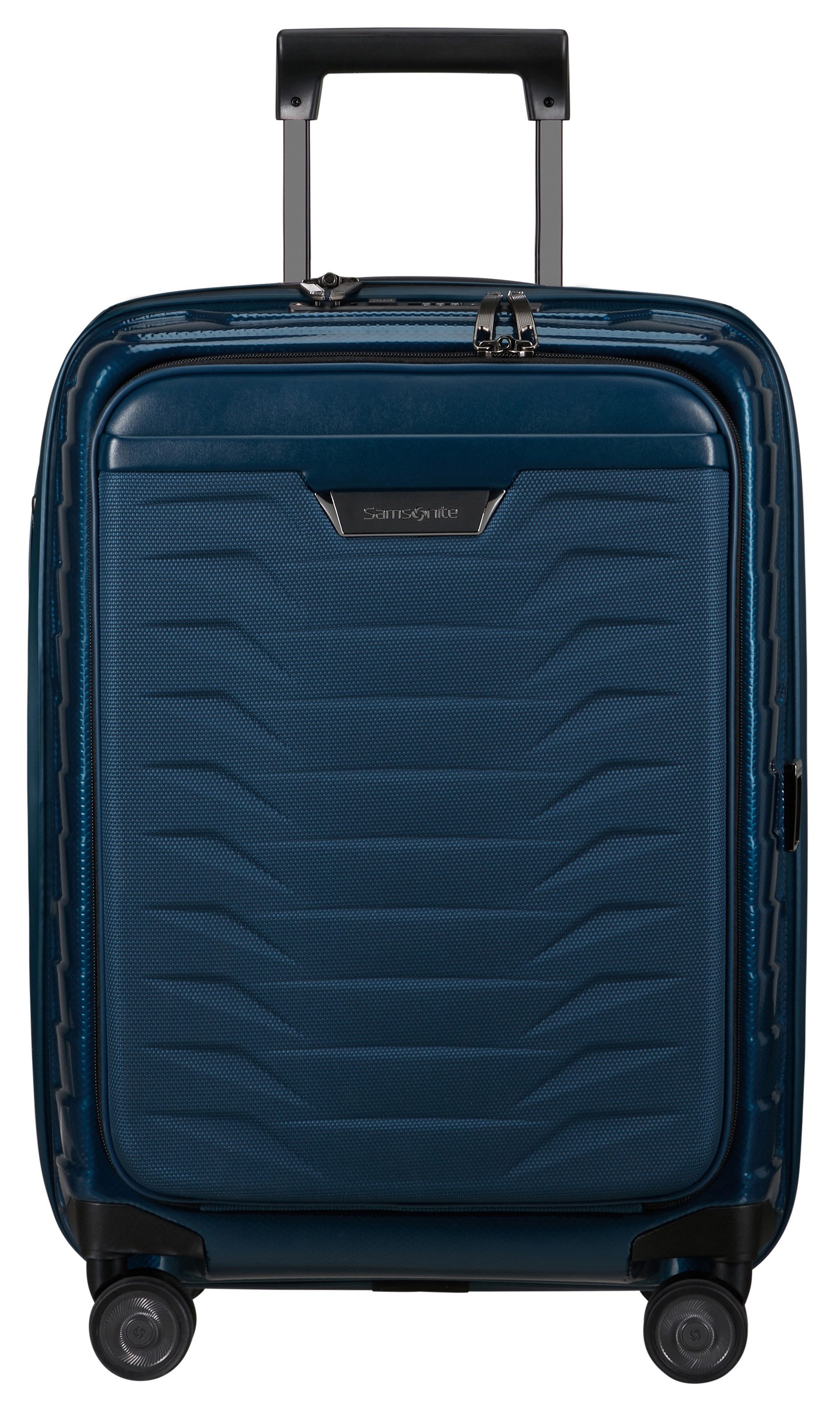 Samsonite Hardshell-trolley PROXIS 55 EXP easy access Handbagage harde koffer volumevergroting laptopvak