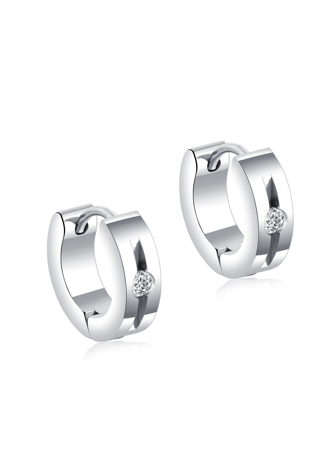 Firetti Oorringen Sieraad cadeau glamour, klassiek dames oorbellen zilver(kleur)