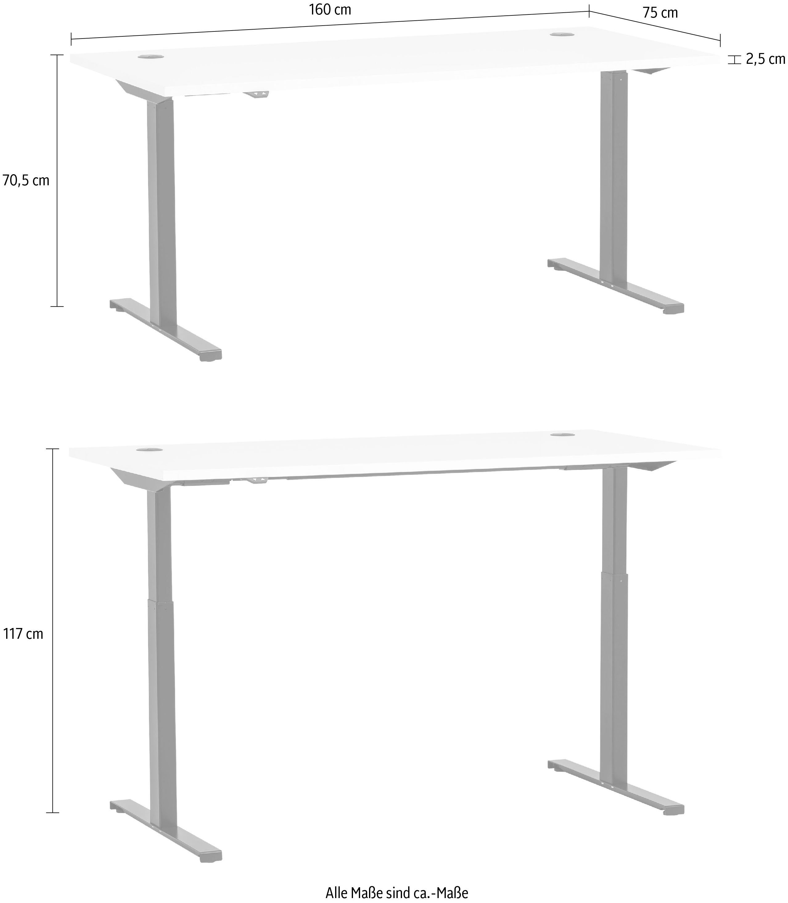 Schildmeyer Bureau Serie 2000 elektrische hoogteverstelling