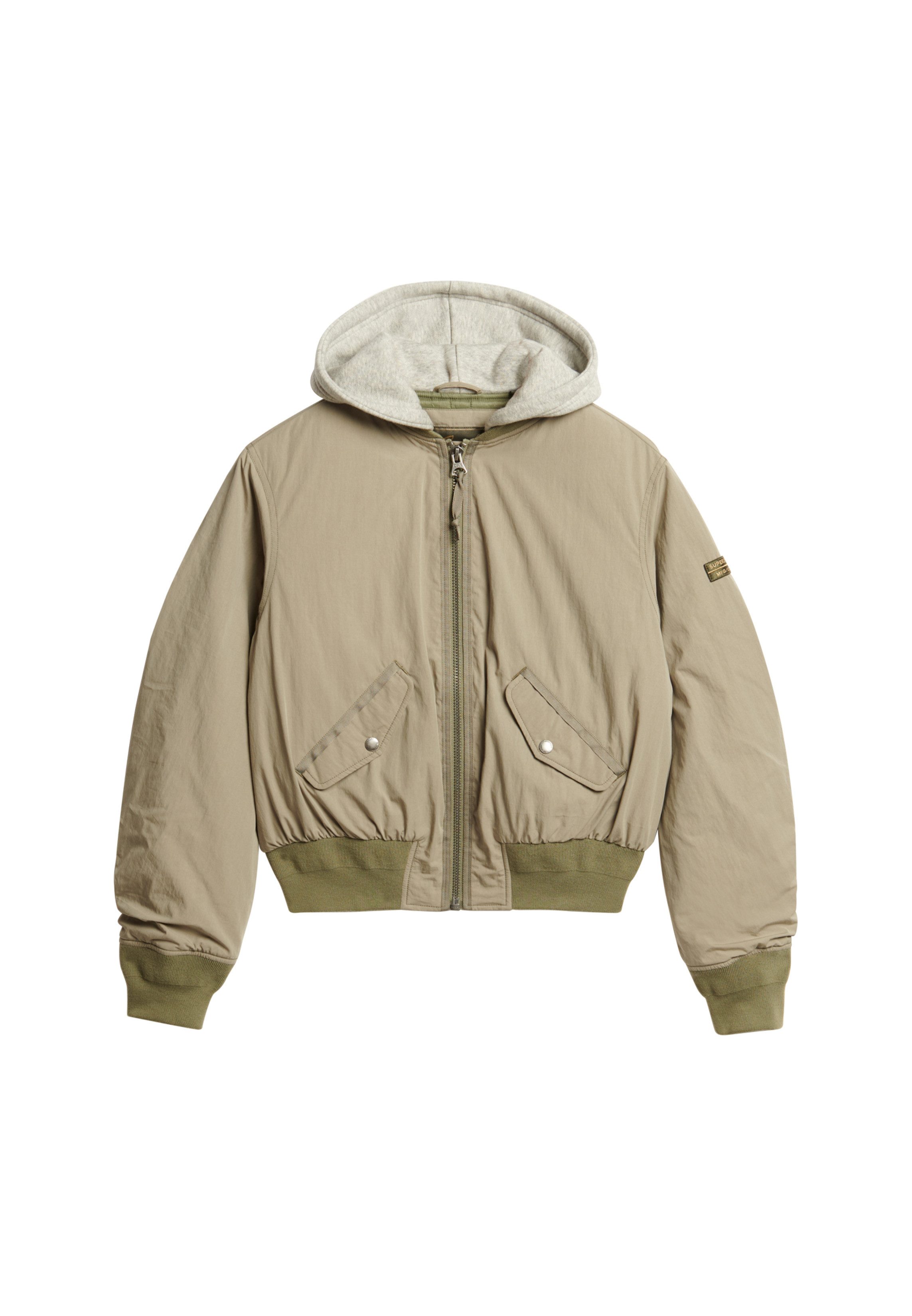 Superdry Bomberjack HOODED MA1 BOMBER JACKET