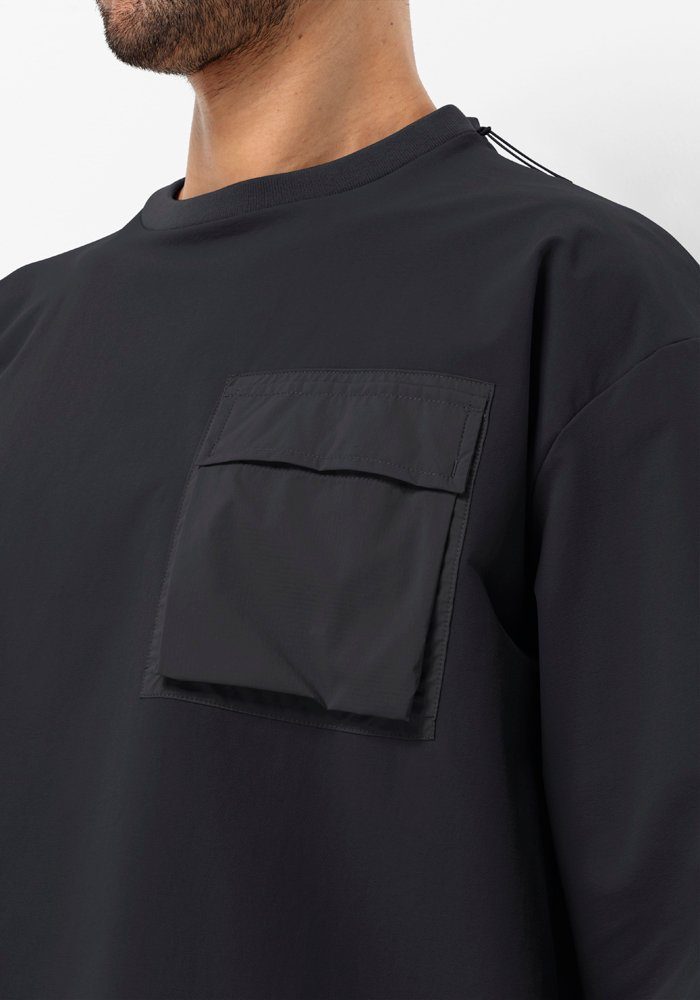 Jack Wolfskin Trui met ronde hals WANDERMOOD PULLOVER M