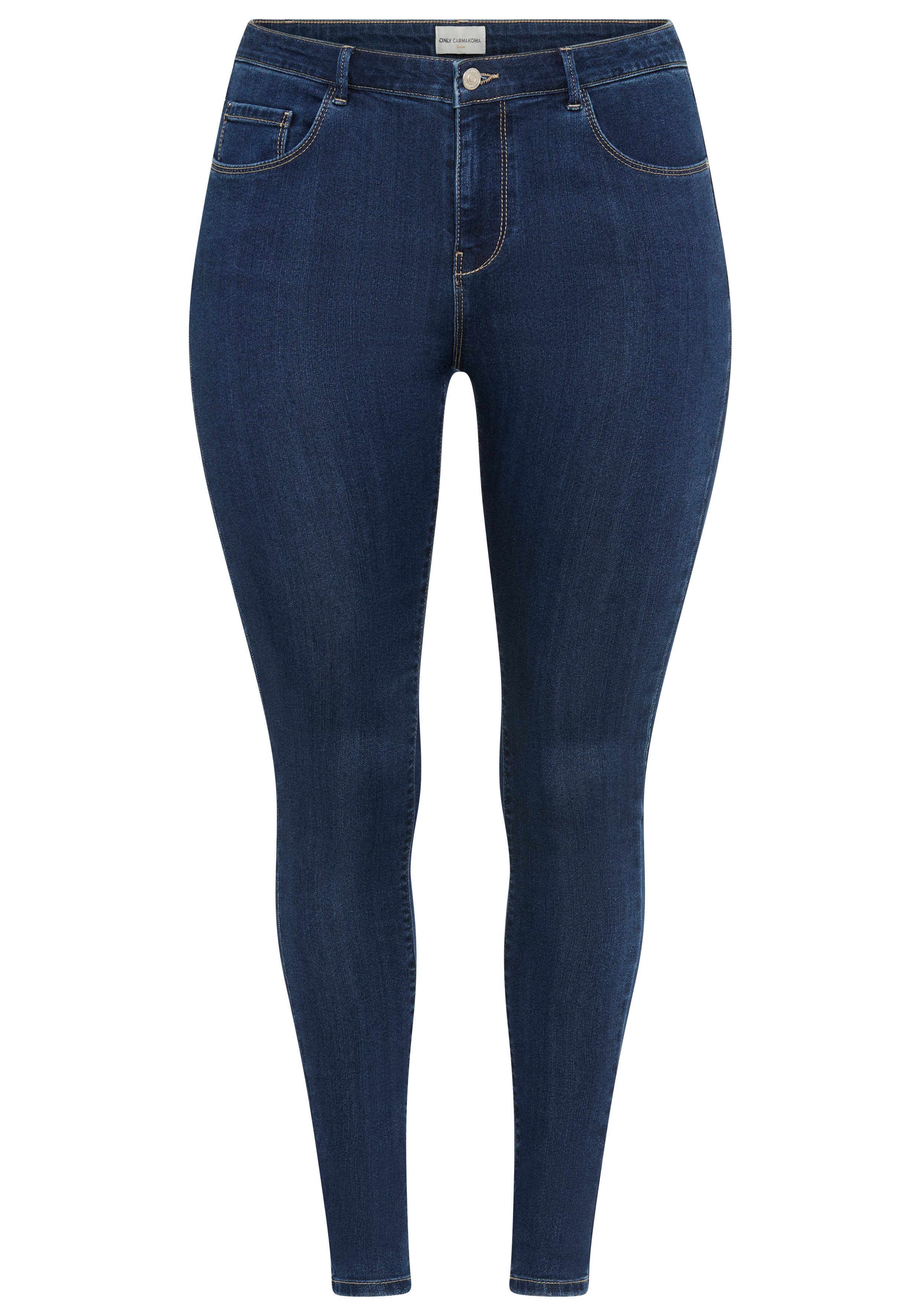 ONLY CARMAKOMA Skinny fit jeans CARTHUNDER PUSH UP REG SK JNS