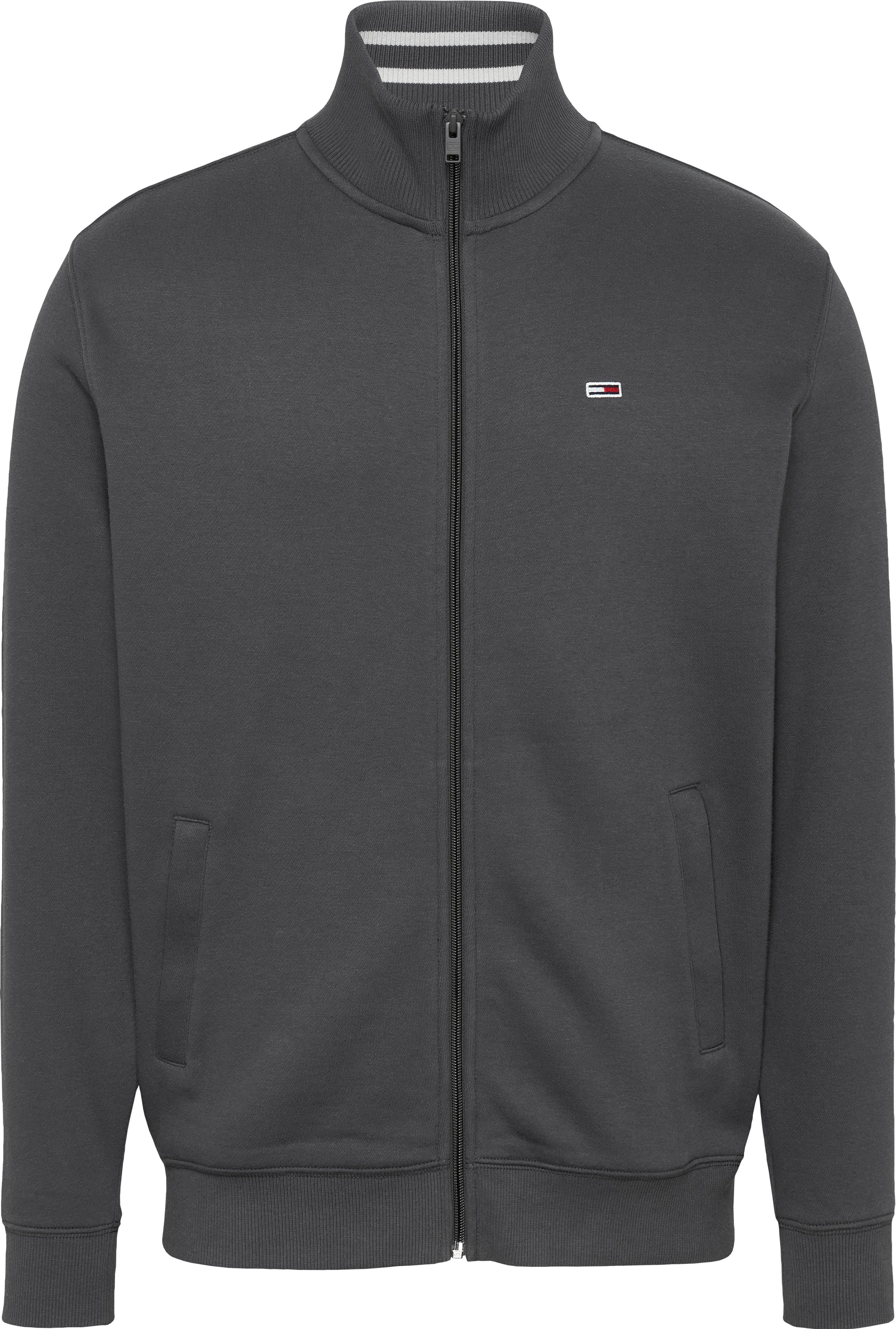 Tommy Jeans Plus Sweatvest TJM REG FLEECE ZIP THRU EXT in grote maten, logoborduring