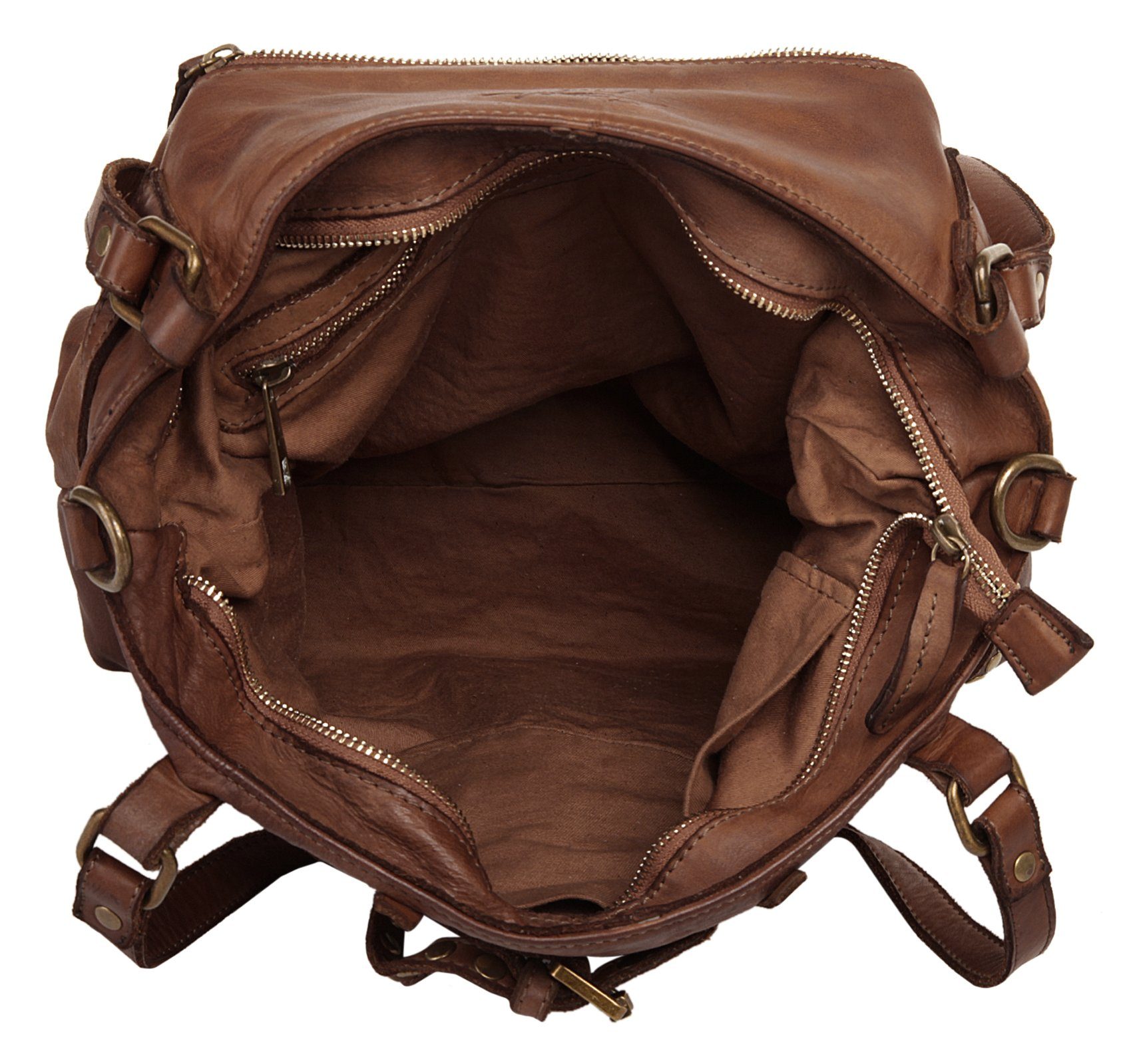 Samantha Look Shopper echt leer, made in italy