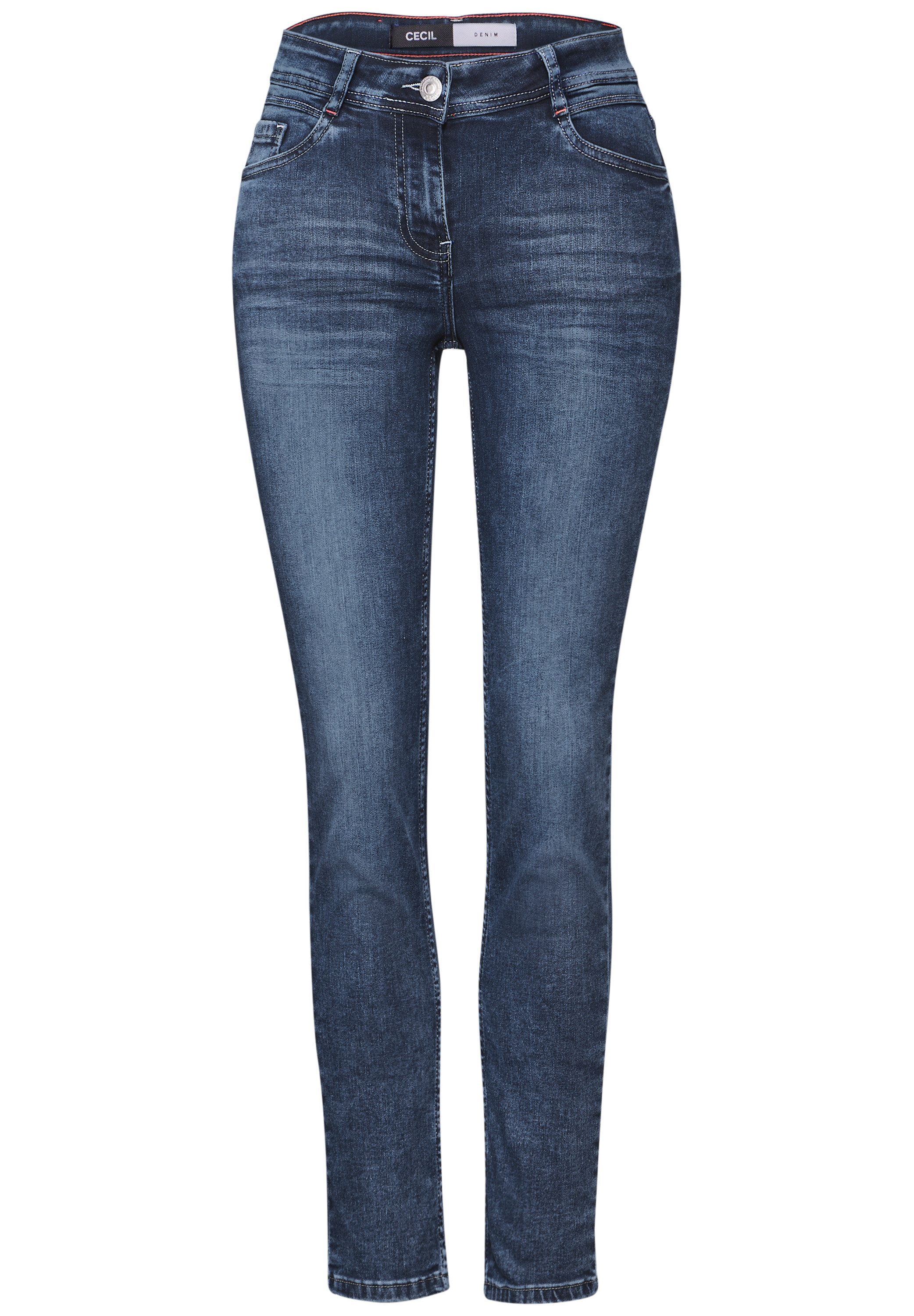 Cecil Regular fit jeans Stijl Scarlett in five-pocketsstijl