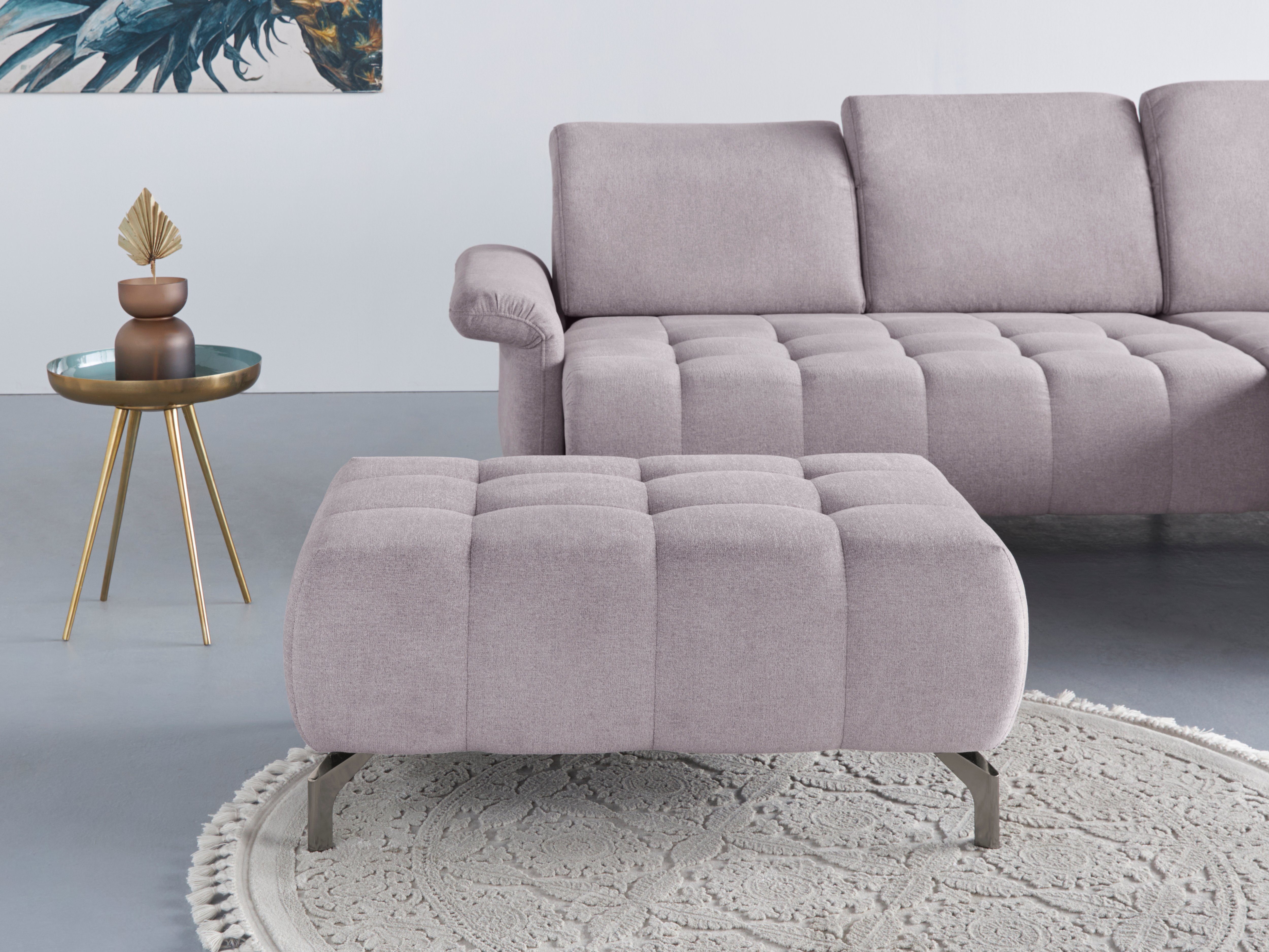 INOSIGN Hocker Fresh passend bij de fresh hoekbank, ook verkrijgbaar met olympia easy clean bekleding hockers roze