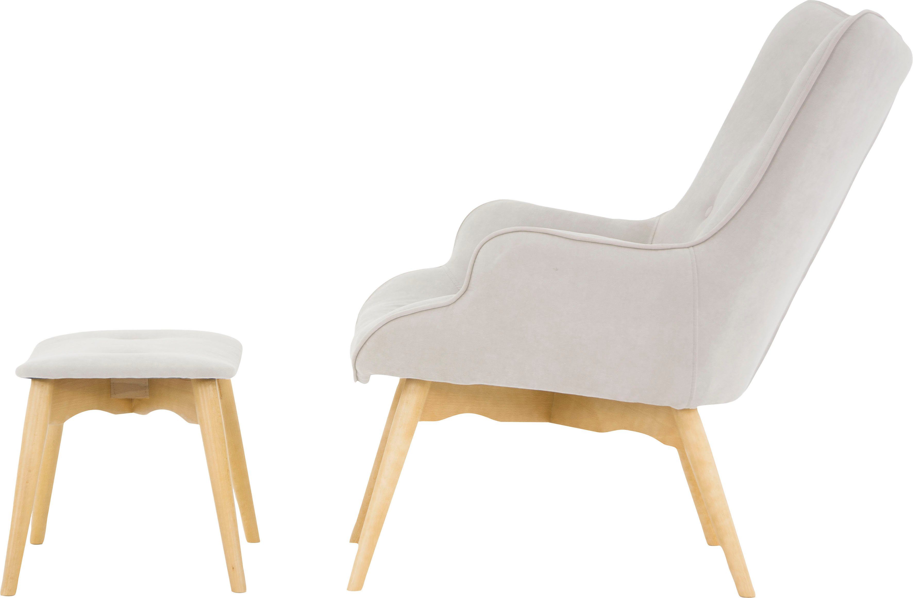 andas Fauteuil Egense naar keuze met of zonder hocker