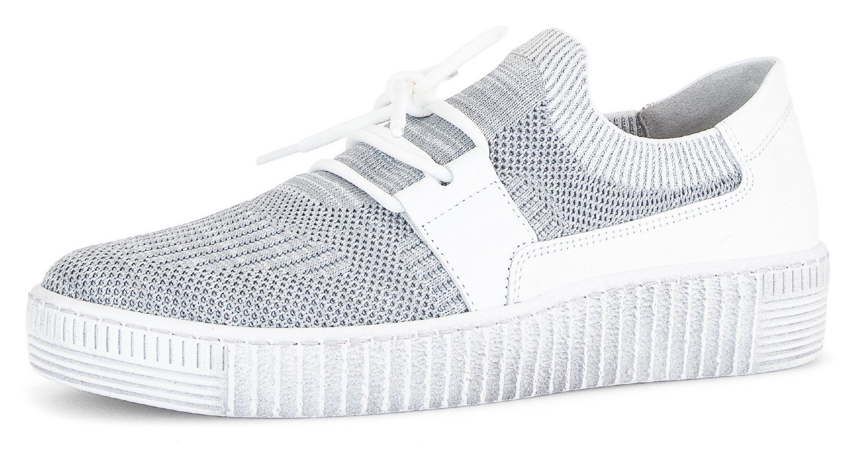 Gabor Slip-on sneakers , slipper, instapschoen, plateausneaker met best fitting-uitrusting dames lage sneakers maat 38 grijs