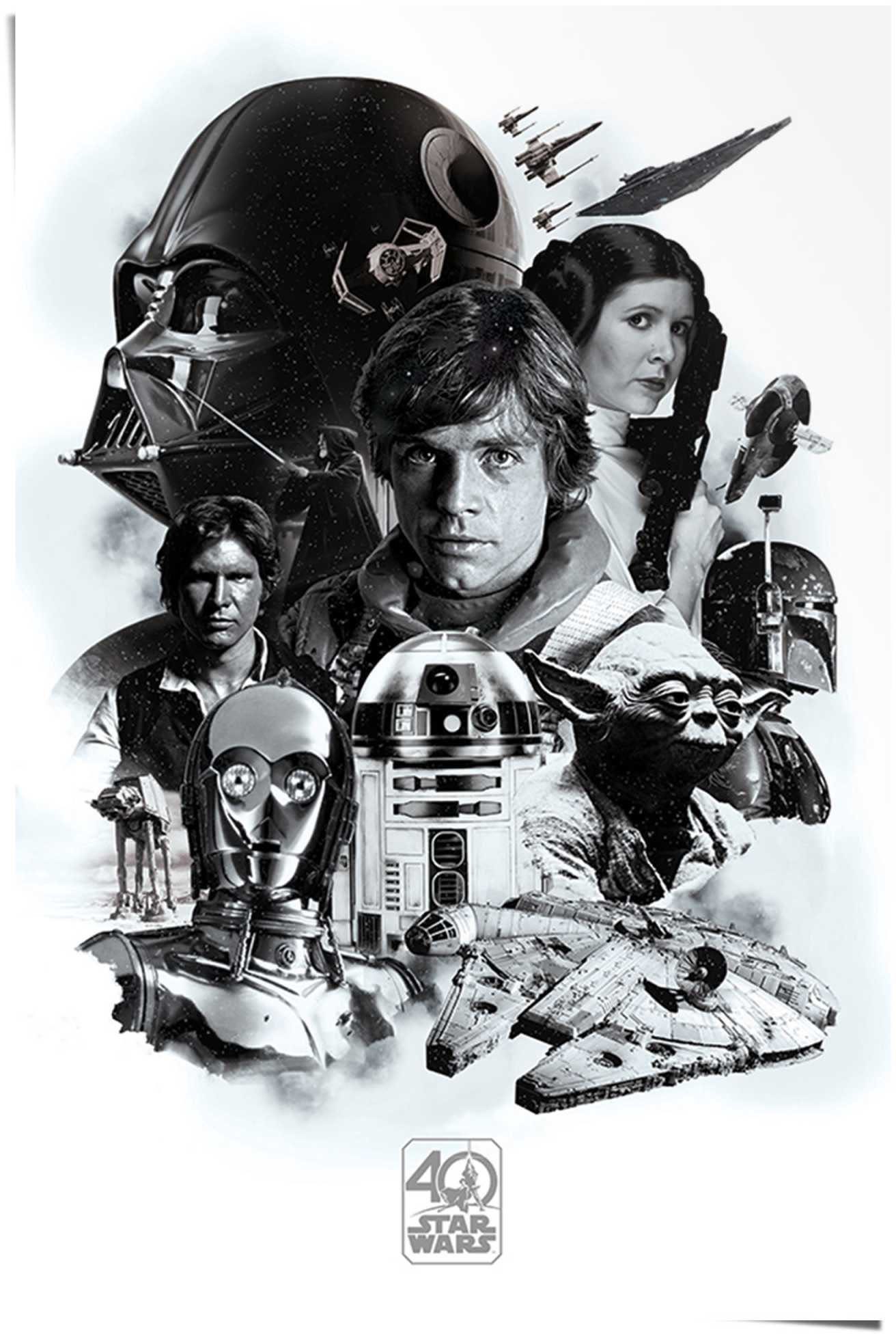 Reinders! Poster Star Wars 40 jaar