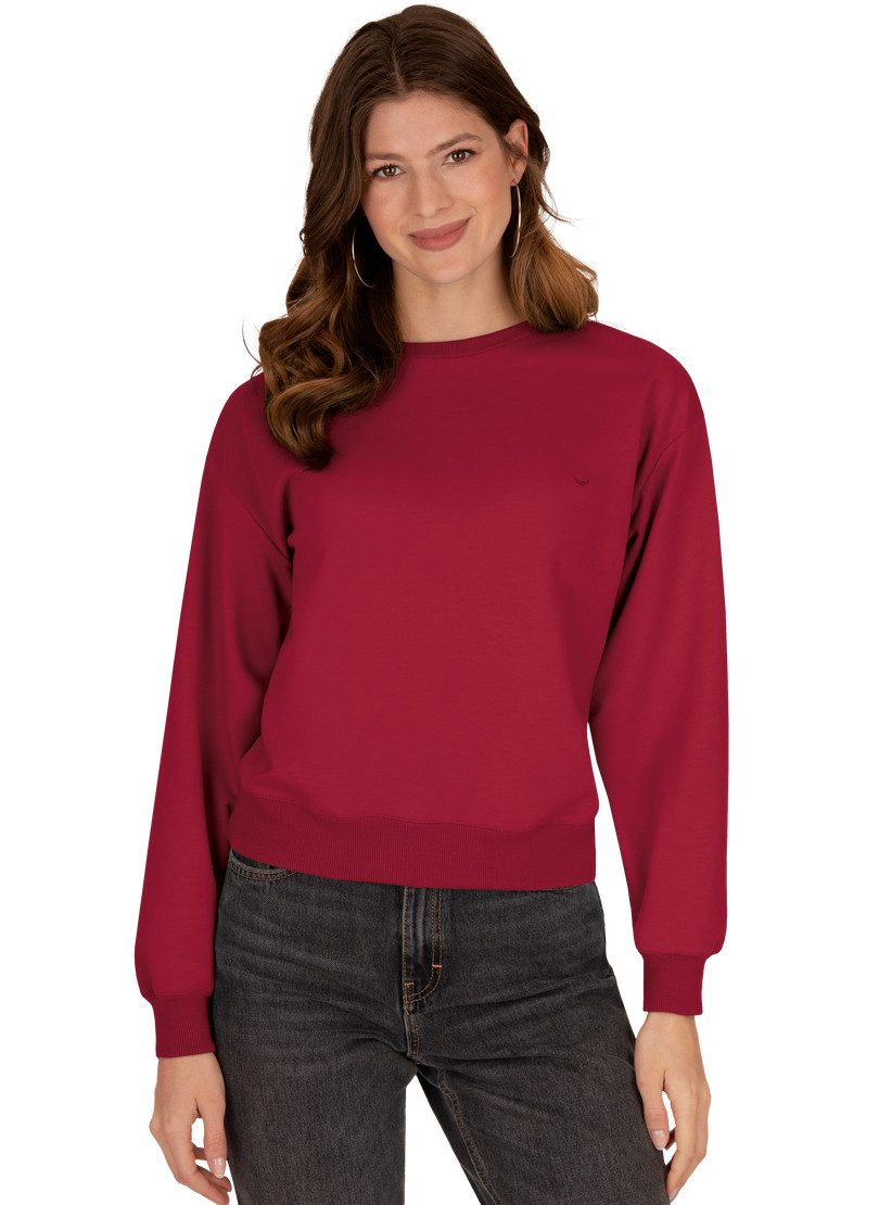 Trigema Sweatshirt dun sweatshirt