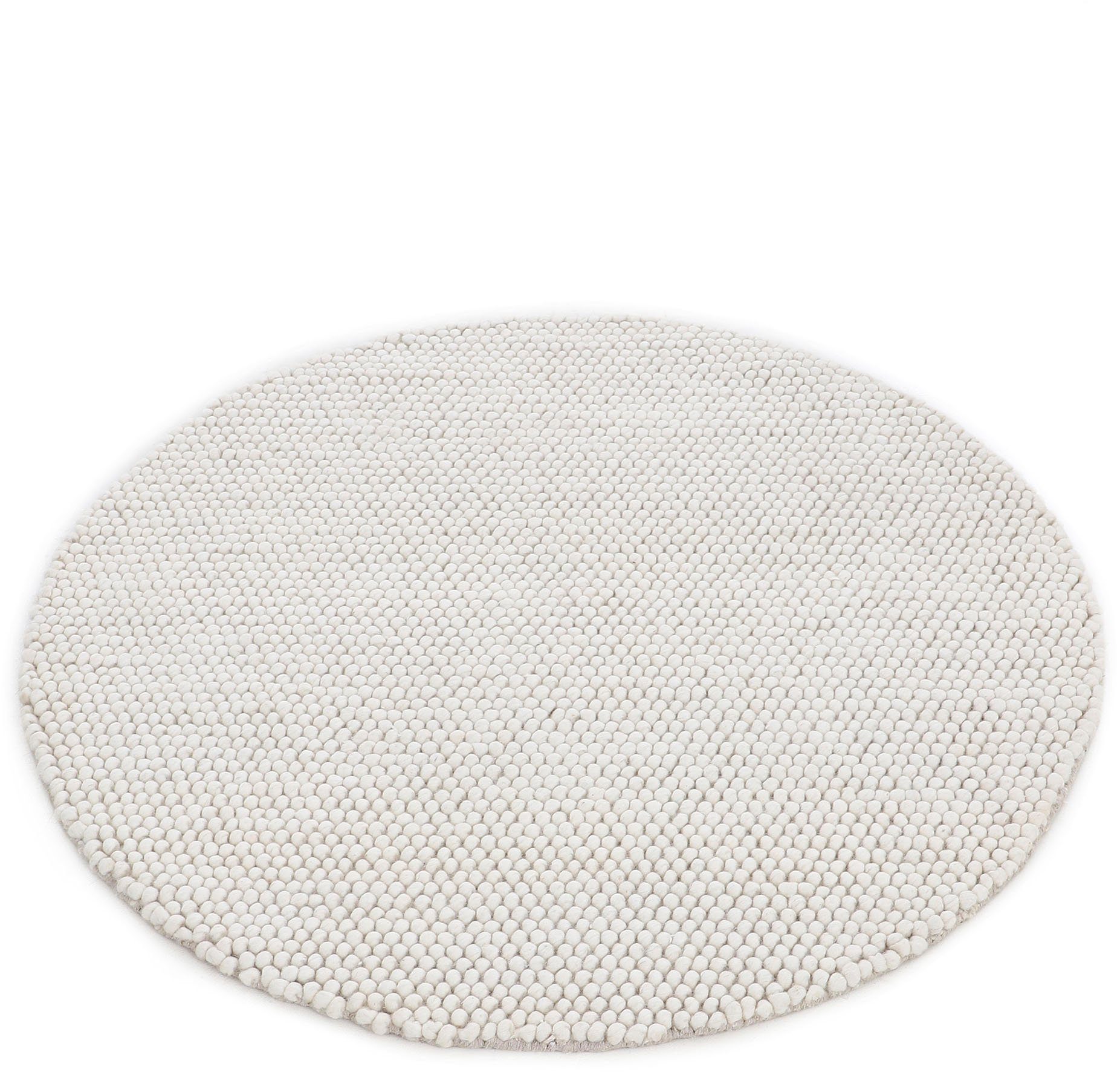 carpetfine Vloerkleed Calo Handgeweven tapijt, uni-kleuren, gemeleerd, handgeweven, 70% wol