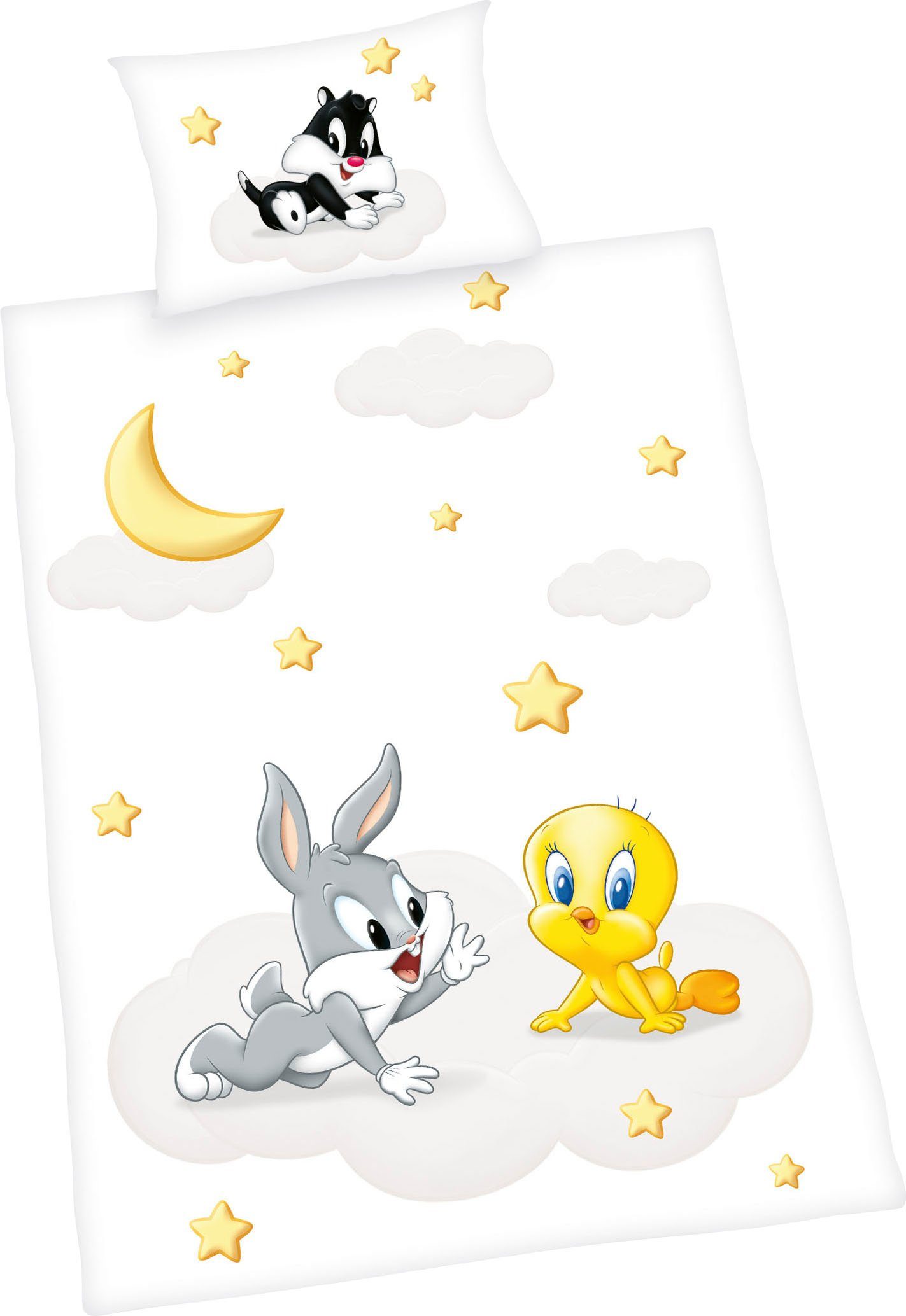 LOONEY TUNES Baby-overtrekset met liefdevol motief (2-delig)