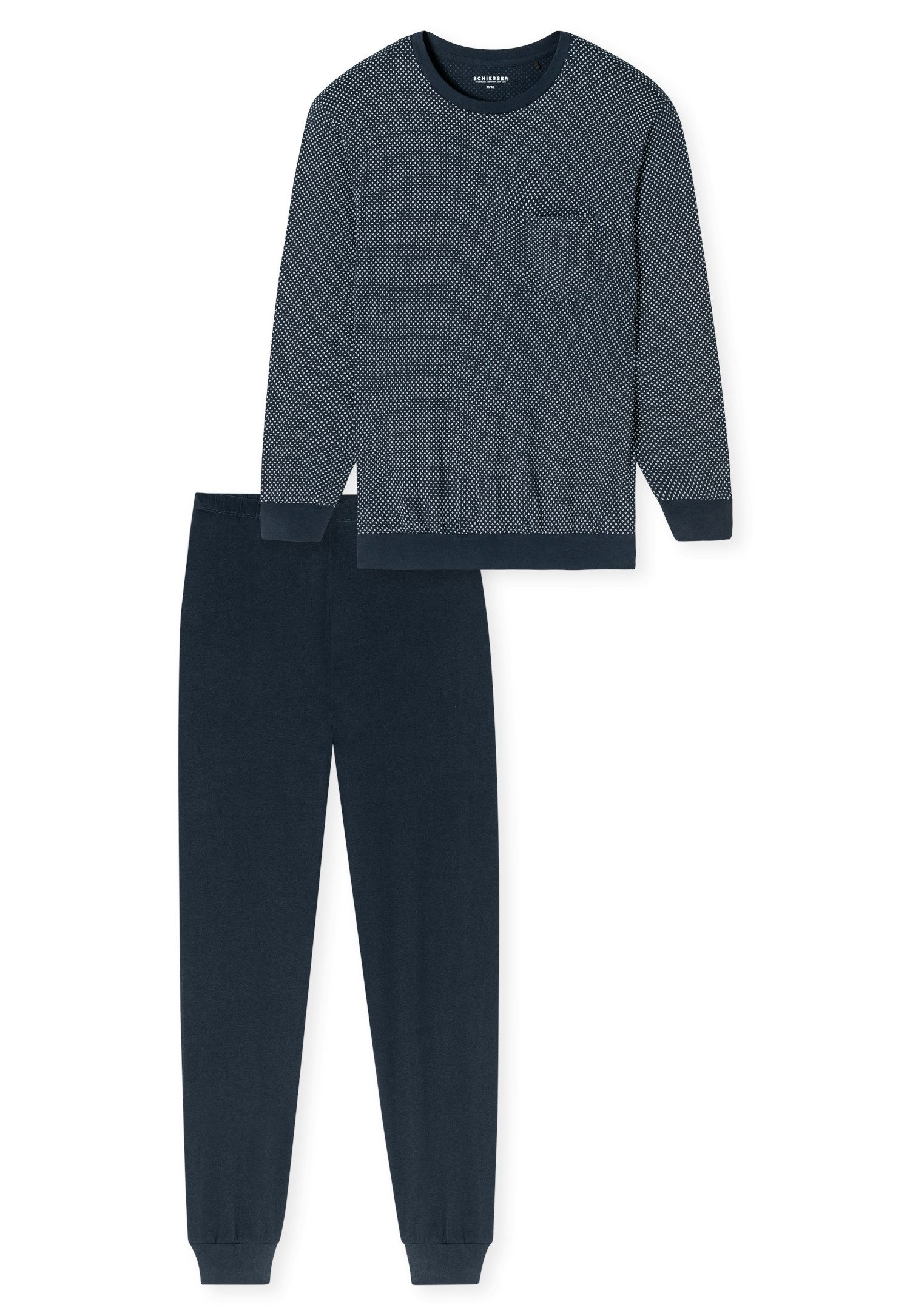 Schiesser Pyjama "Comfort Essentials" (2-delig)