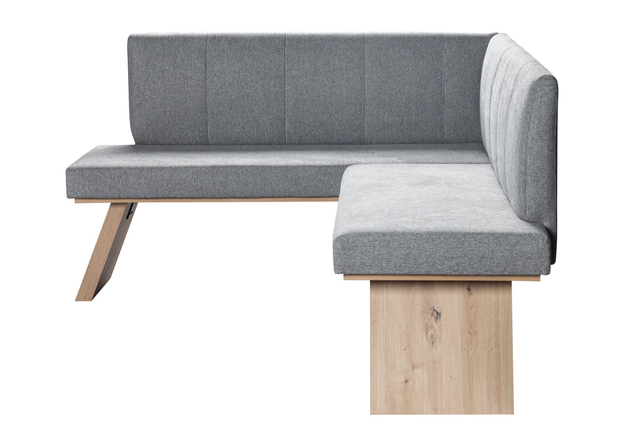 Home affaire Hoekbank Nina keukenbank, gestoffeerde bank, eettafelbank, breedte 185x 150 cm