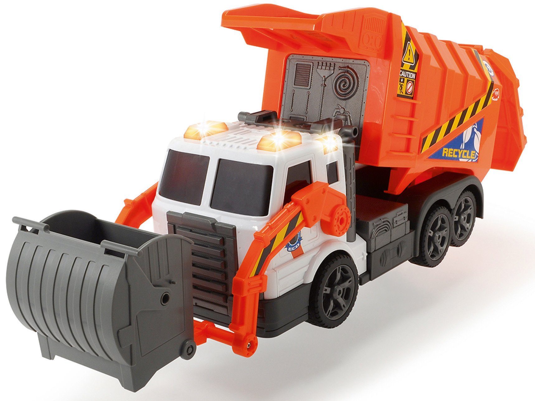Dickie Toys Speelgoed-vuilniswagen Action Series Truck met licht en geluid? Bestel | OTTO