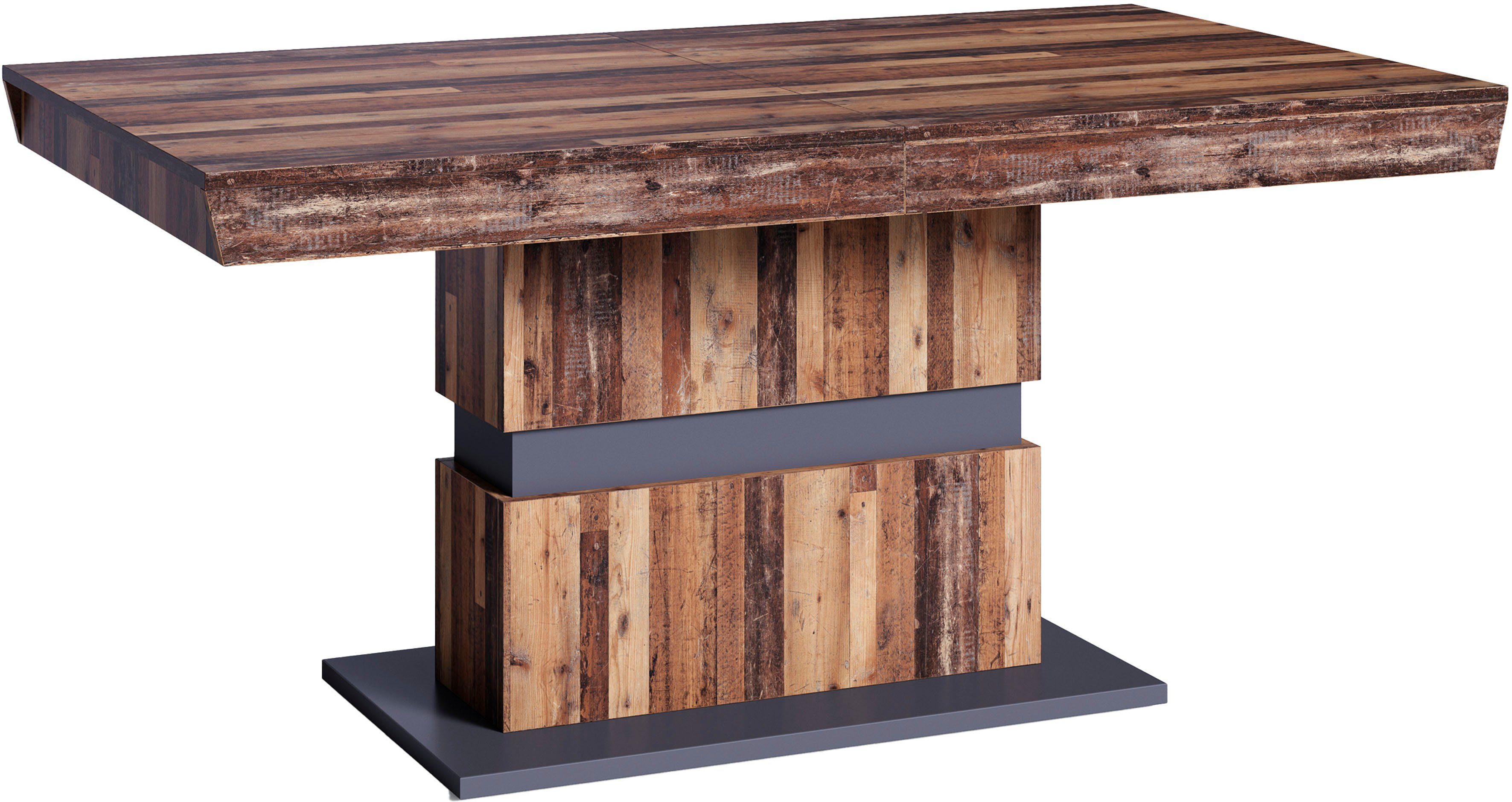 byLIVING Eettafel Matthew met uittrekfunctie, breedte 140-195 cm of 160-215 cm