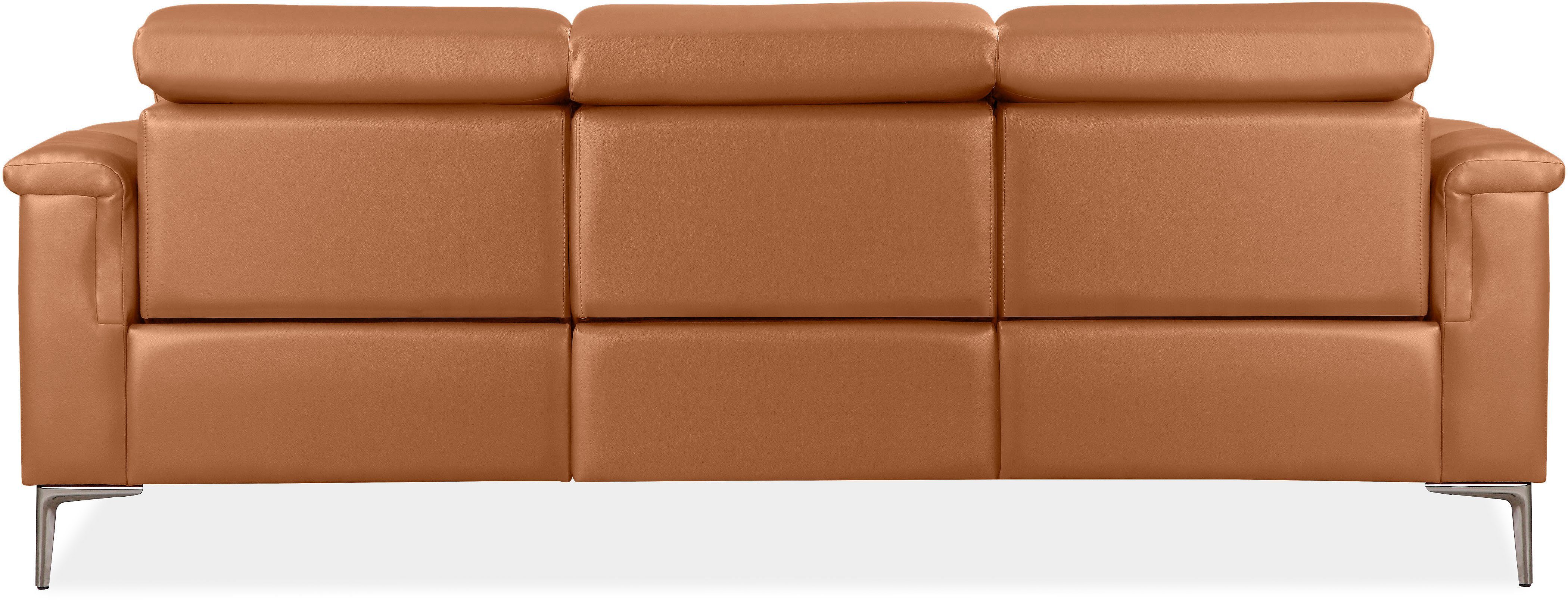 Places of Style 3-zitsbank Lund, met handmatige en elektrische relaxfunctie