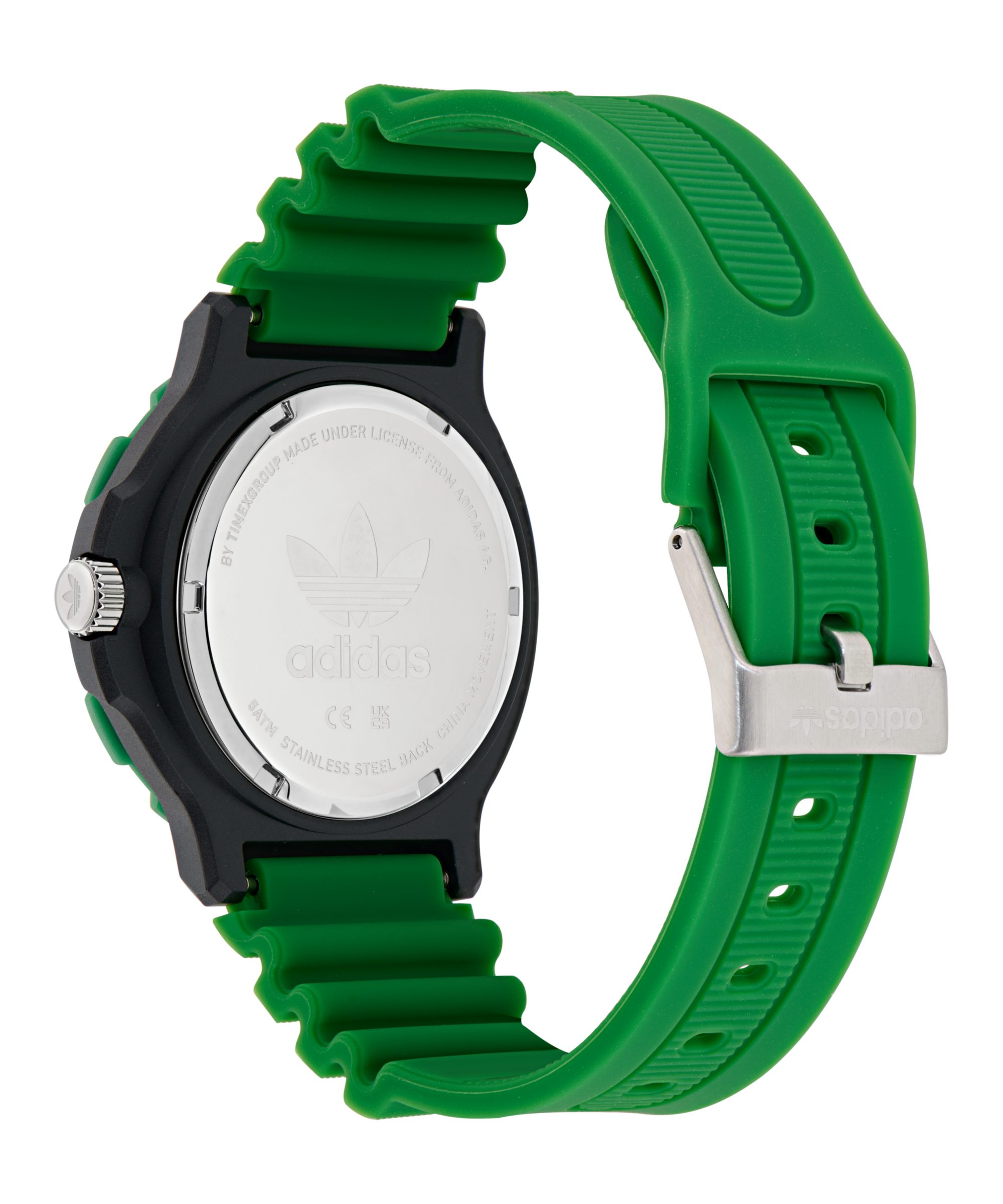 adidas Originals Kwartshorloge DISCOVERER TWO Horloge, herenhorloge, dameshorloge, siliconen armband, lichtgevende wijzers