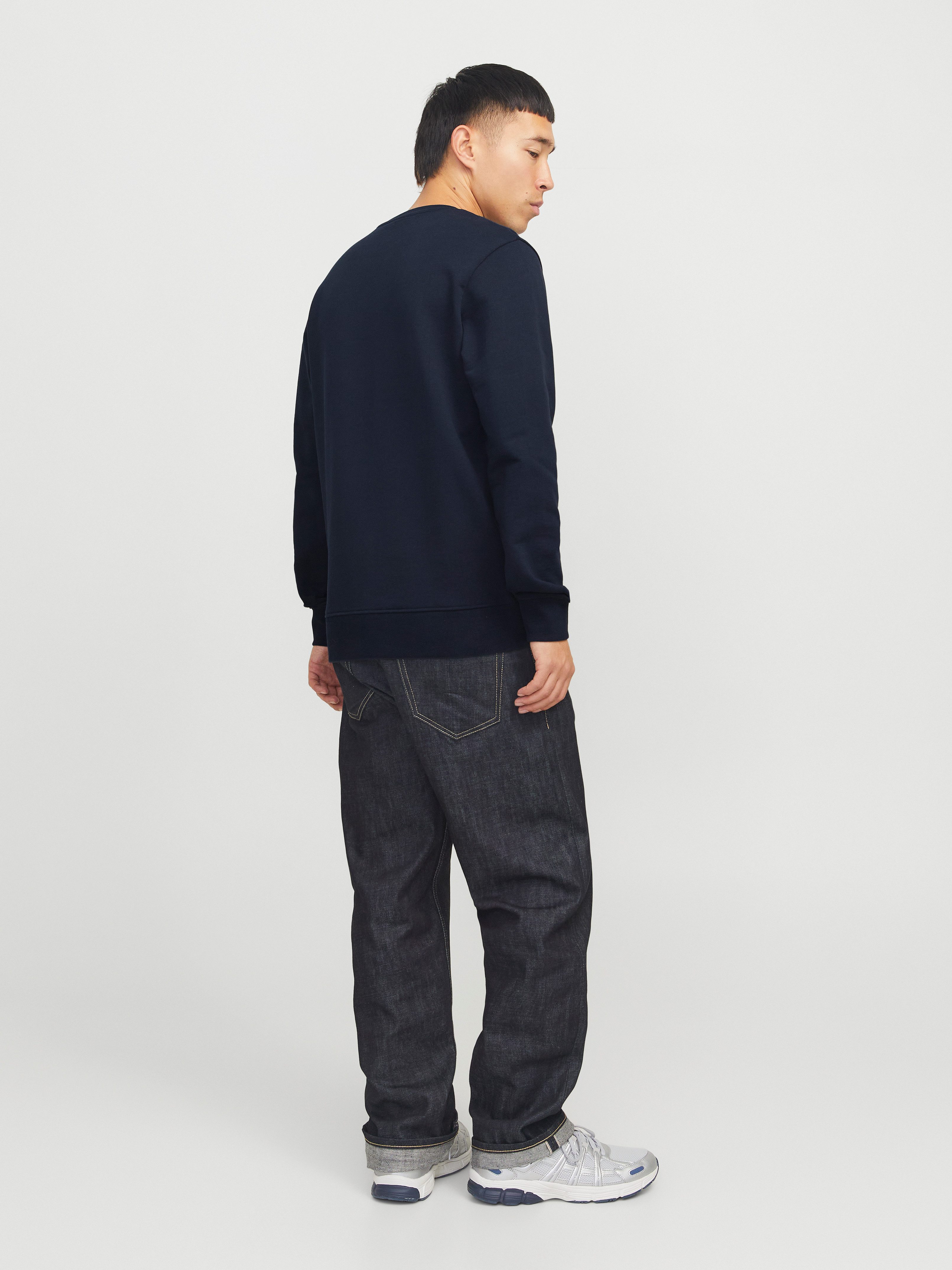 Jack & Jones Sweatshirt JJHUDSON SWEAT CREW NECK