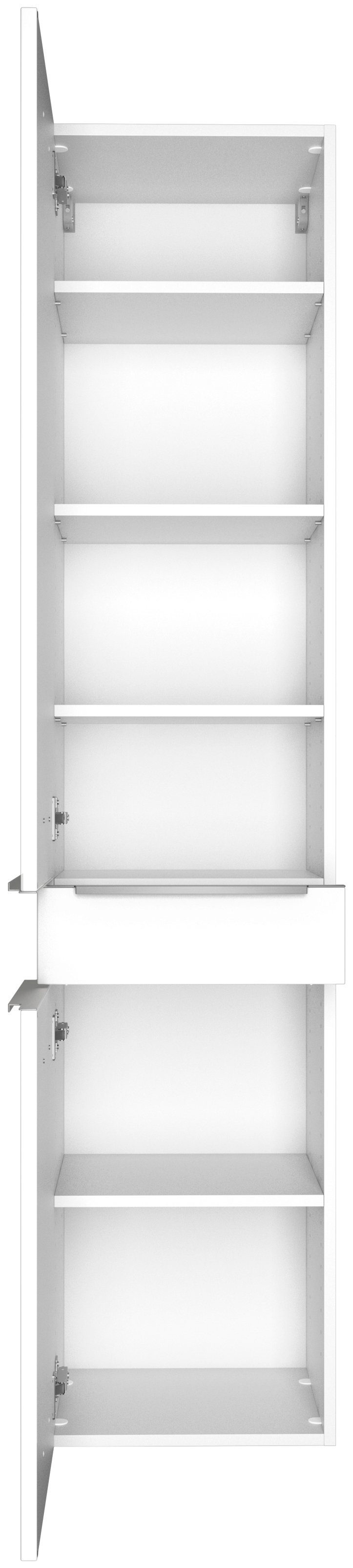 welltime Smalle kast Matera Breedte 40 cm, hoogwaardige matte mdf-fronten en soft-closefunctie