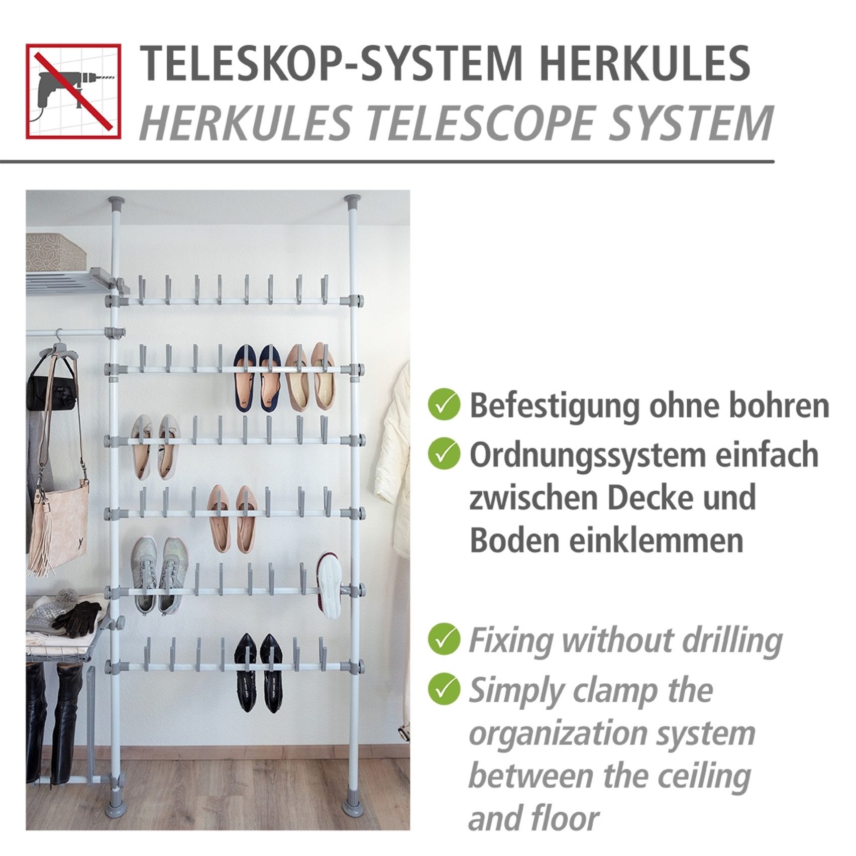 WENKO Schoenenrek Model Herkules Shoes