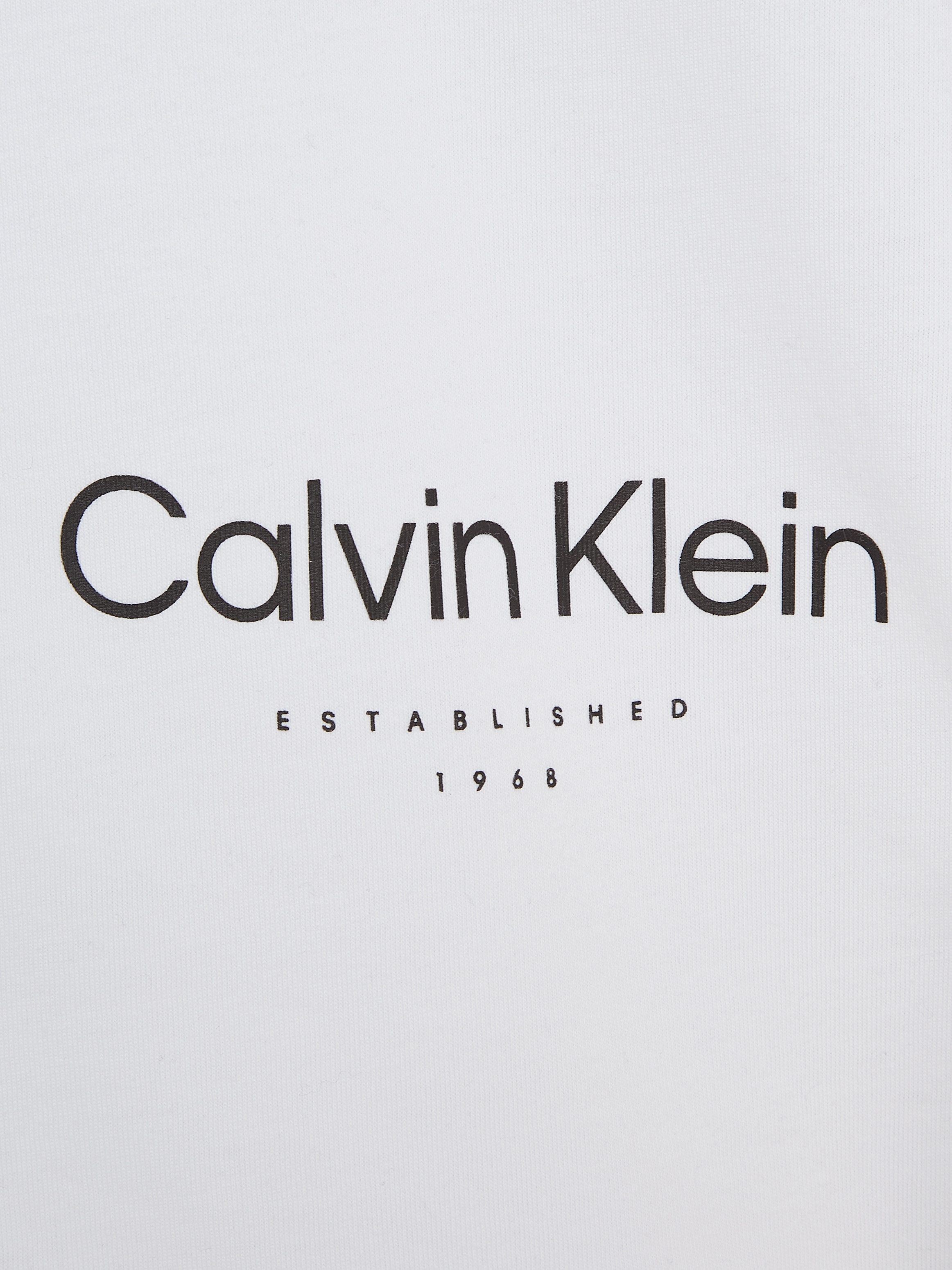 Calvin Klein T-shirt BT_OFF PLACEMENT LOGO T-SHIRT