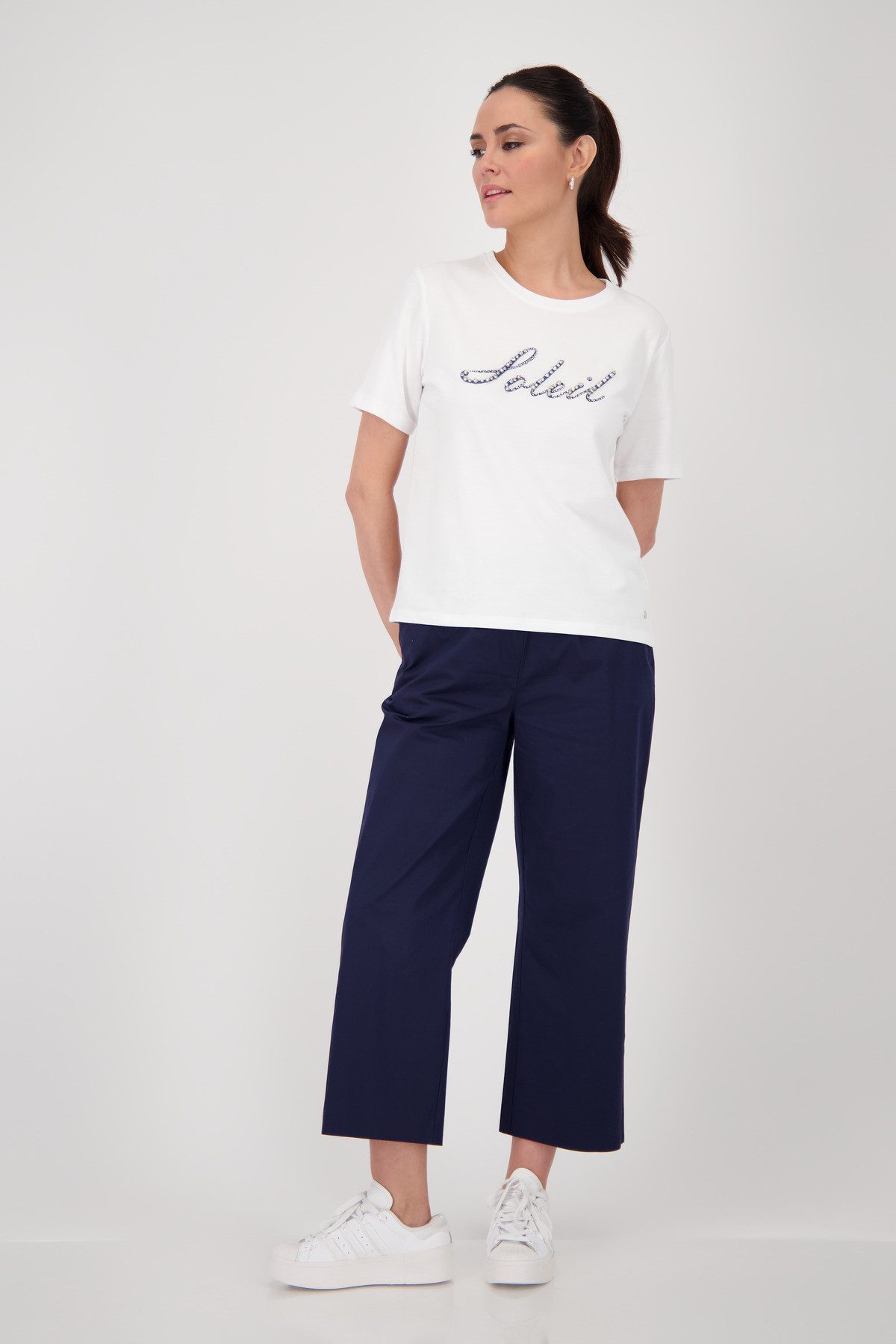 Monari Shirt met ronde hals Met een ronde hals