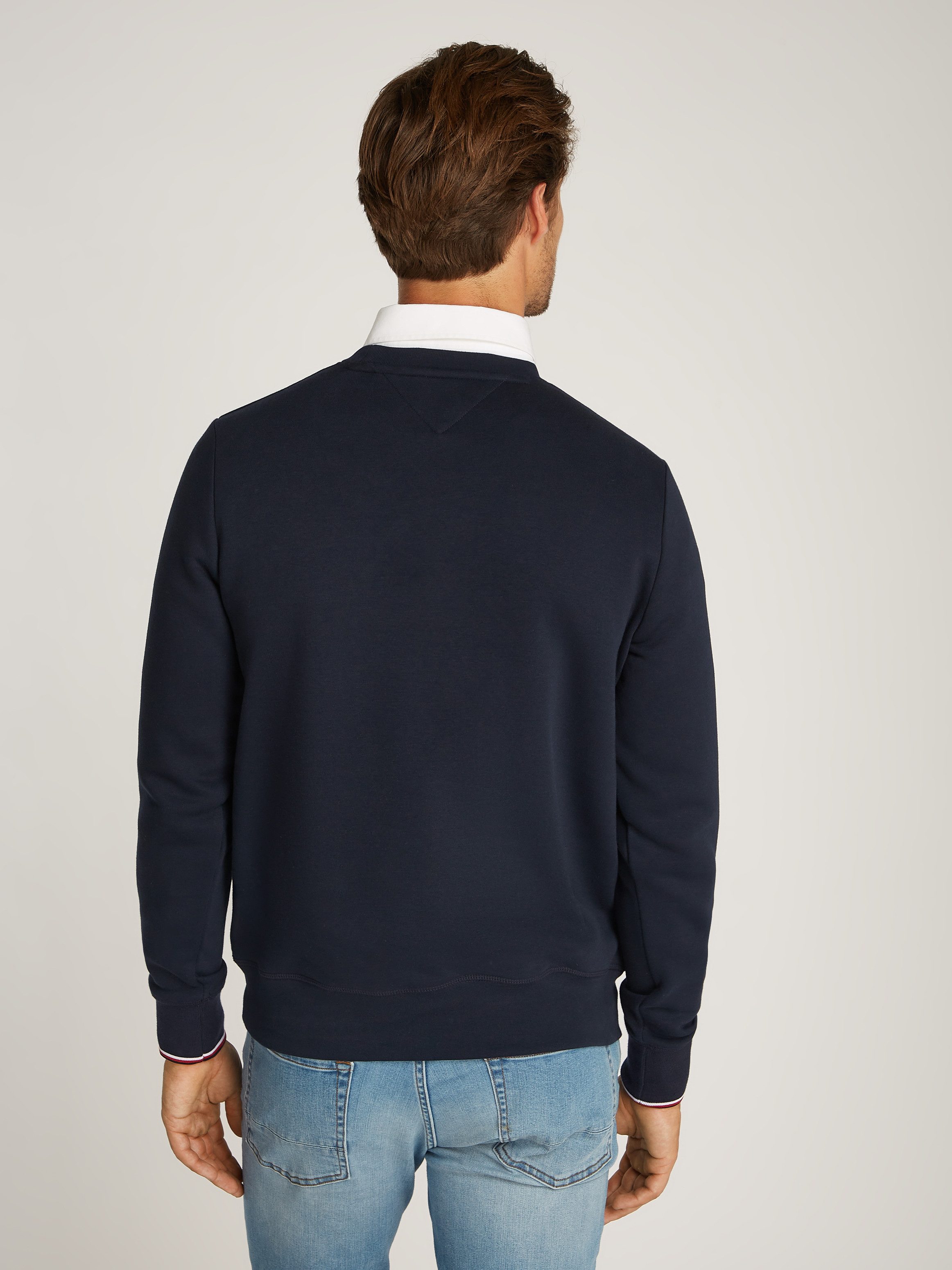 Tommy Hilfiger Sweatshirt TOMMY LOGO TIPPED CREWNECK