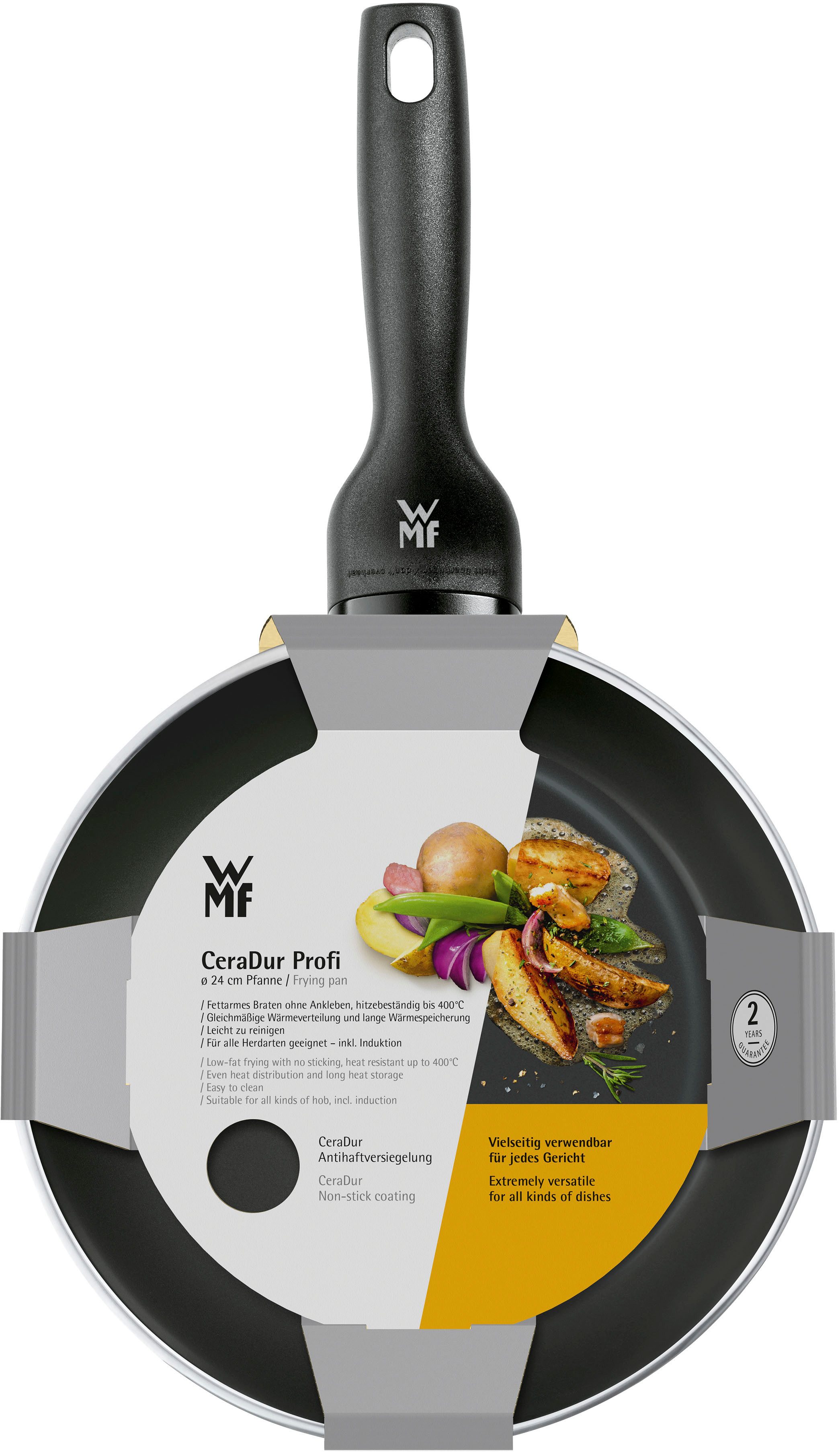 WMF Koekenpan CeraDur Profi TransTherm-bodem voor alle warmtebronnen (1-delig)