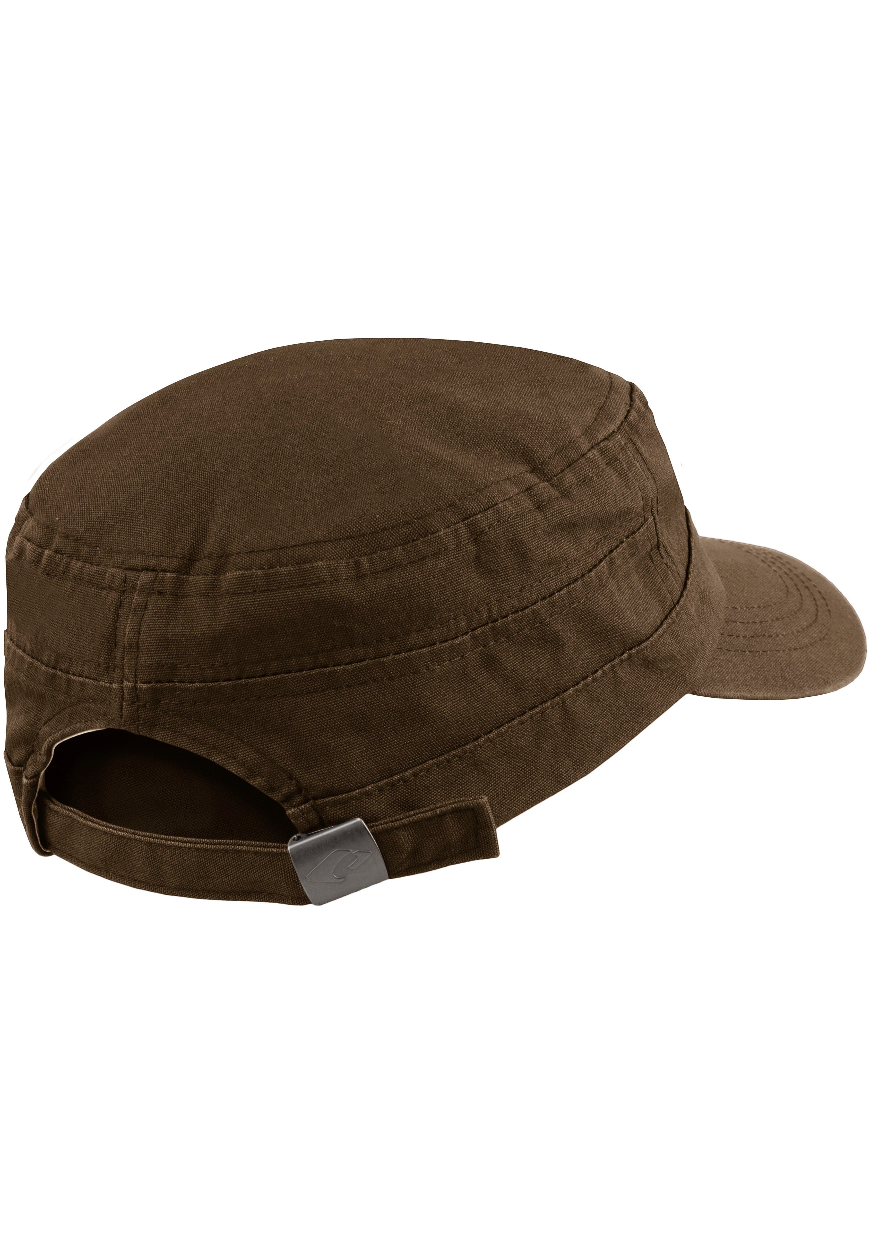 chillouts Army cap El Paso Hat van pure katoen, ademend, one size