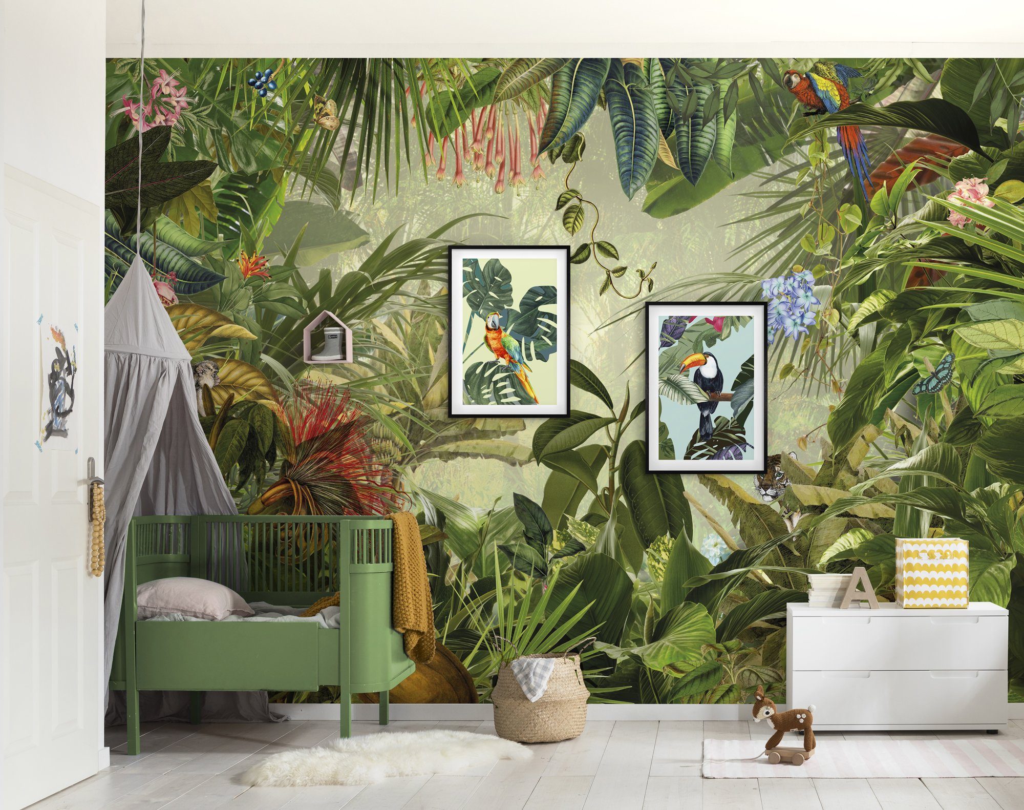 Komar Wanddecoratie Toco Toucan Wanddecoratie - zonder lijst (1 stuk)