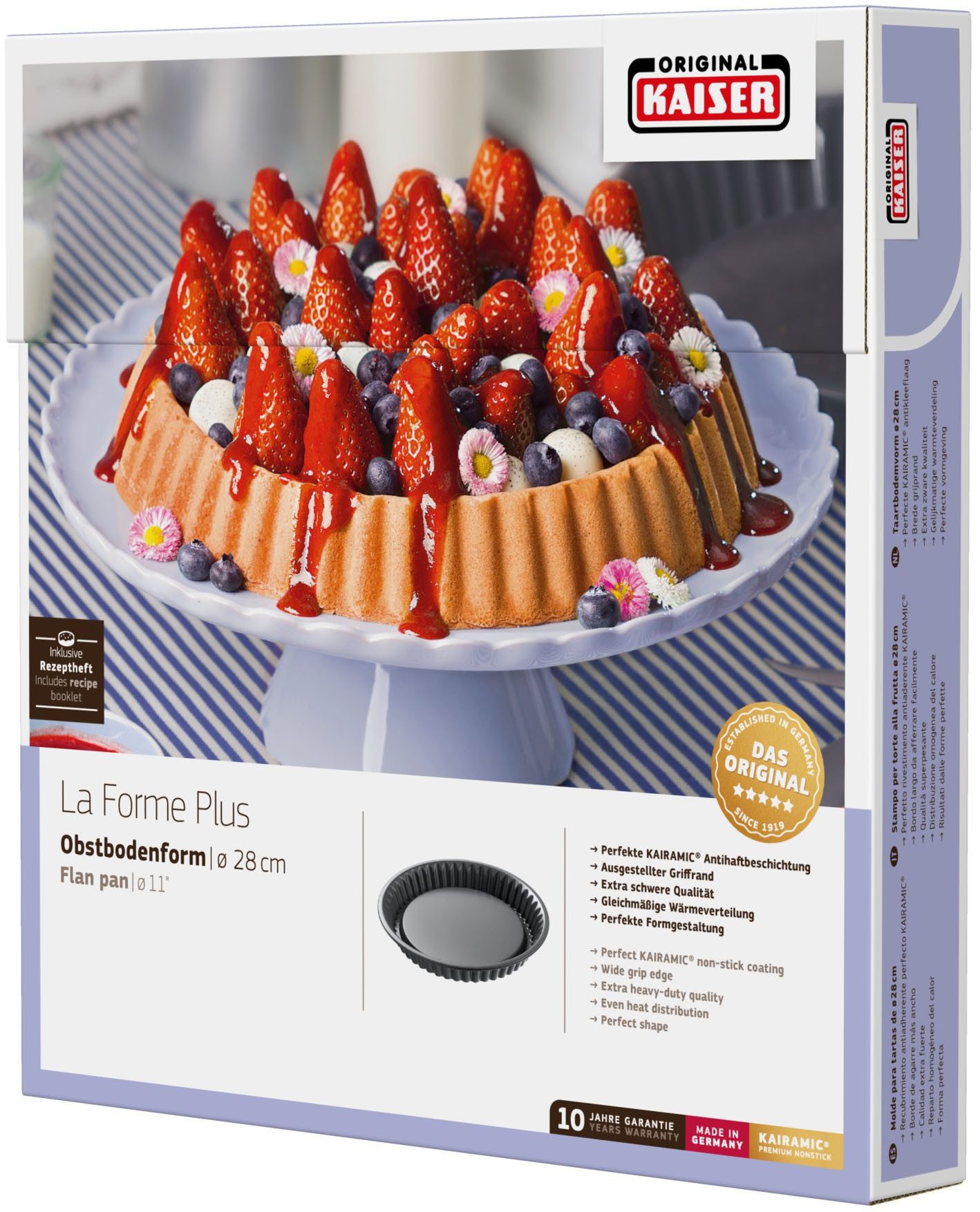 Kaiser Backformen Bakvorm La Forme Plus Taartbodemvorm, Made in Germany