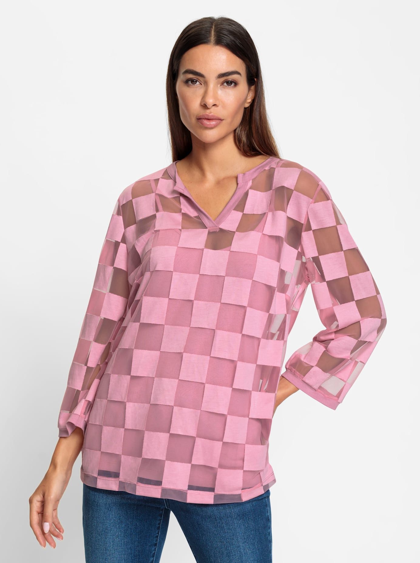 heine Shirt met ronde hals Shirt (1-delig)